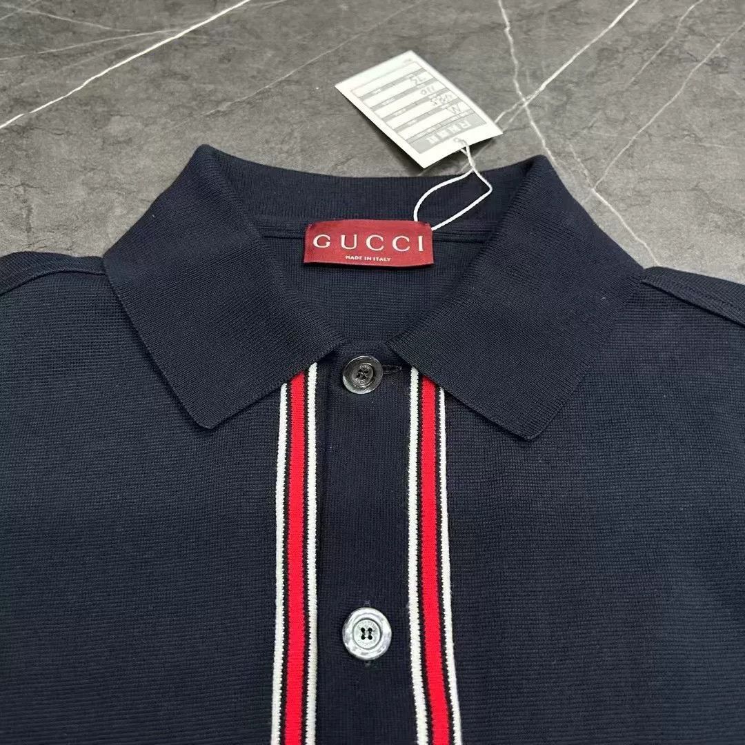Gucci Gucci Striped Polo M Men Size US M / EU 48-50 / 2 - 4 Thumbnail