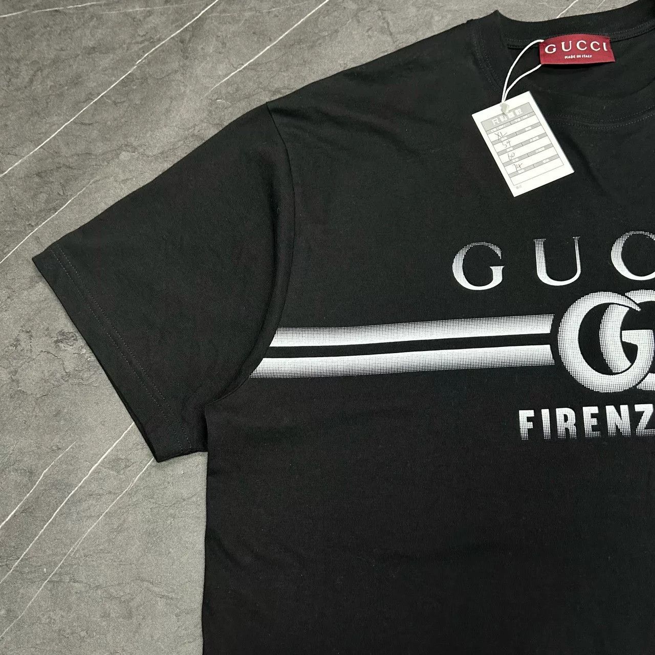 Gucci Gucci Striped Black T-Shirt XS Men Size US XS / EU 42 / 0 - 4 Thumbnail
