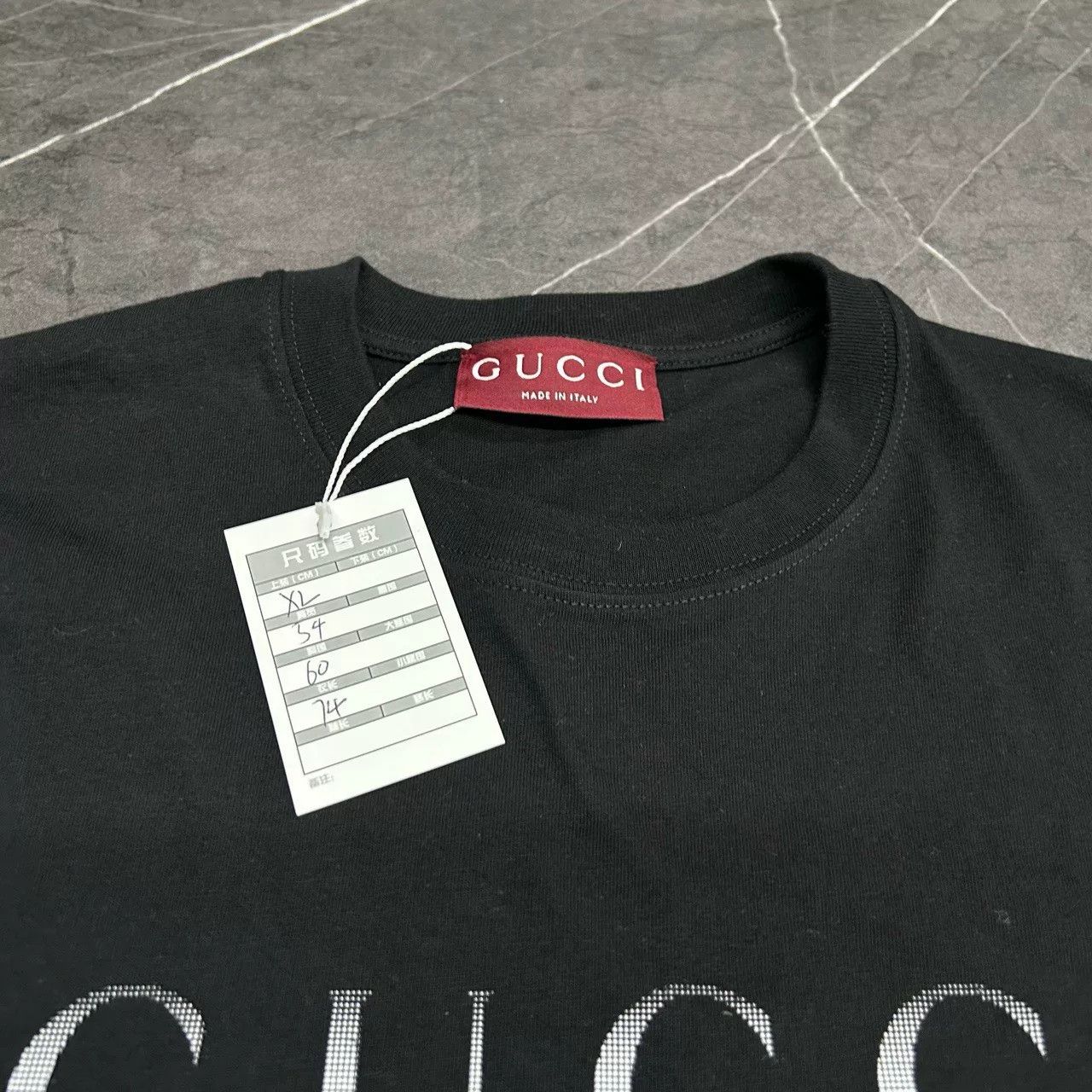 Gucci Gucci Striped Black T-Shirt XS Men Size US XS / EU 42 / 0 - 3 Thumbnail