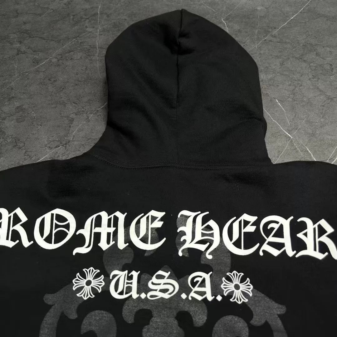 Chrome Hearts Chrome Hearts Black Hoodie L Men Size US L / EU 52-54 / 3 - 4 Thumbnail