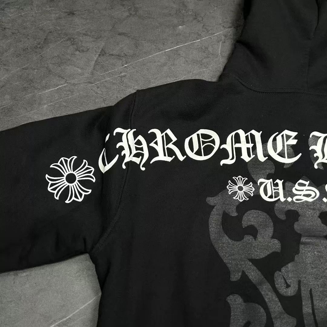 Chrome Hearts Chrome Hearts Black Hoodie L Men Size US L / EU 52-54 / 3 - 5 Thumbnail