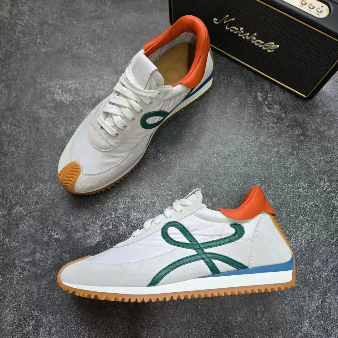 Loewe Loewe Green Lowtop Sneakers 40 Men Size US 7.5 / EU 40-41 - 4 Thumbnail