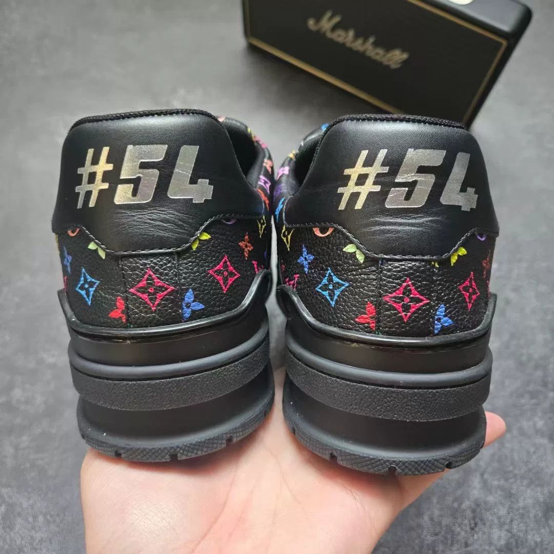 Louis Vuitton Louis Vuitton Training Black Lowtop Sneakers 9 Men Size US 9 / EU 42 - 6 Thumbnail