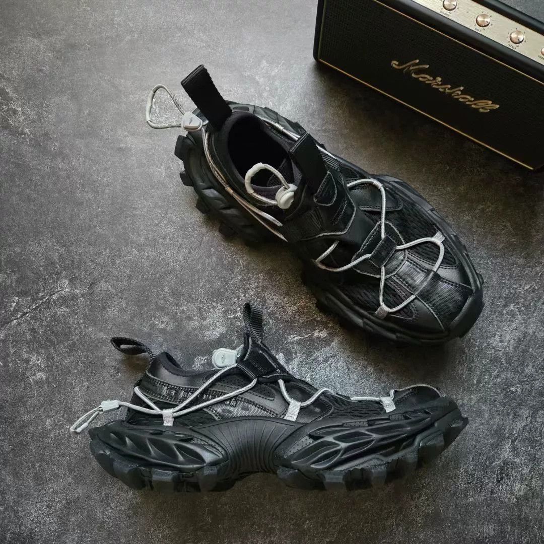 Balenciaga Balenciaga Black Lowtop Sneakers 25 Men Size US 10 / EU 43 - 5 Thumbnail