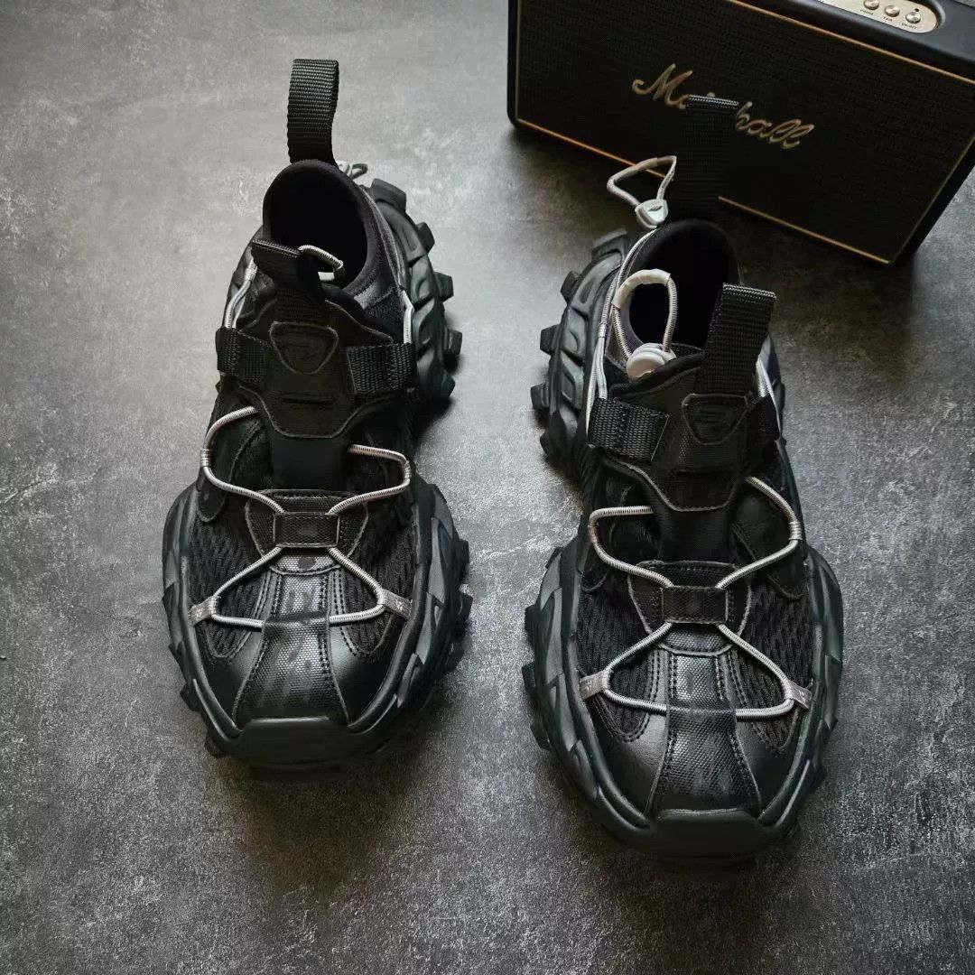 Balenciaga Balenciaga Black Lowtop Sneakers 25 Men Size US 10 / EU 43 - 3 Thumbnail