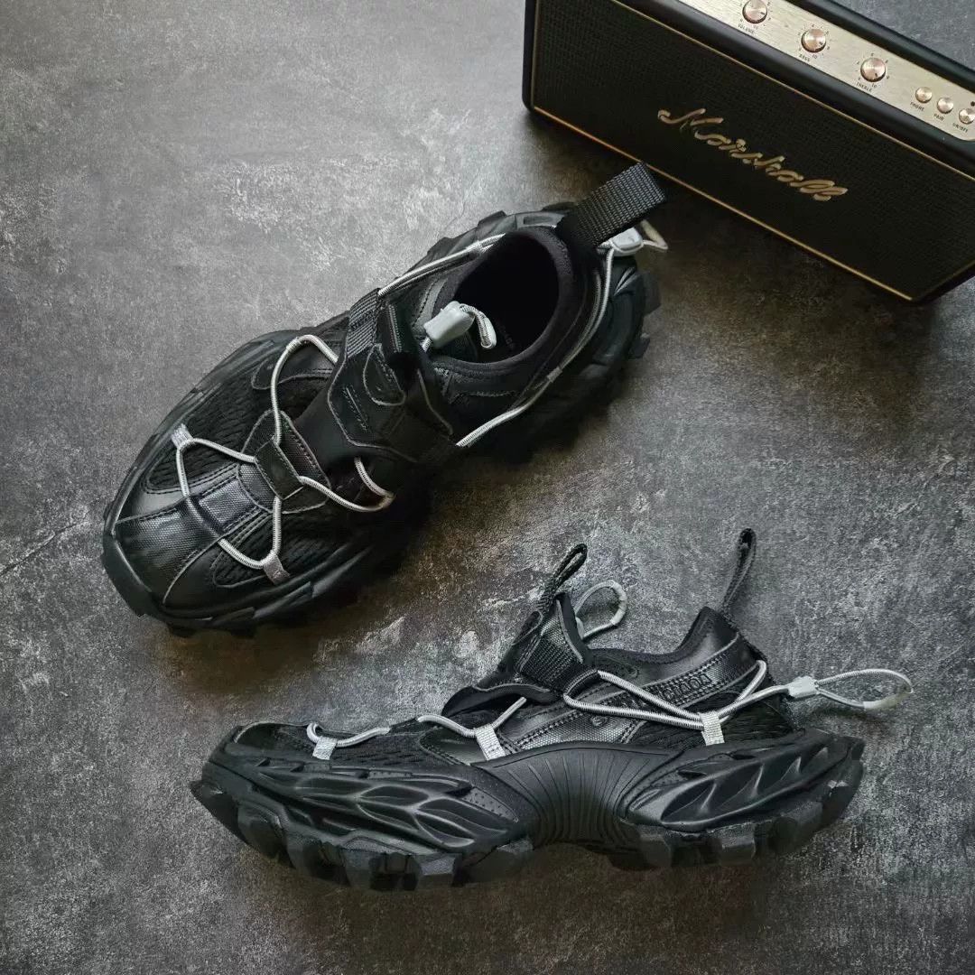 Balenciaga Balenciaga Black Lowtop Sneakers 25 Men Size US 10 / EU 43 - 4 Thumbnail