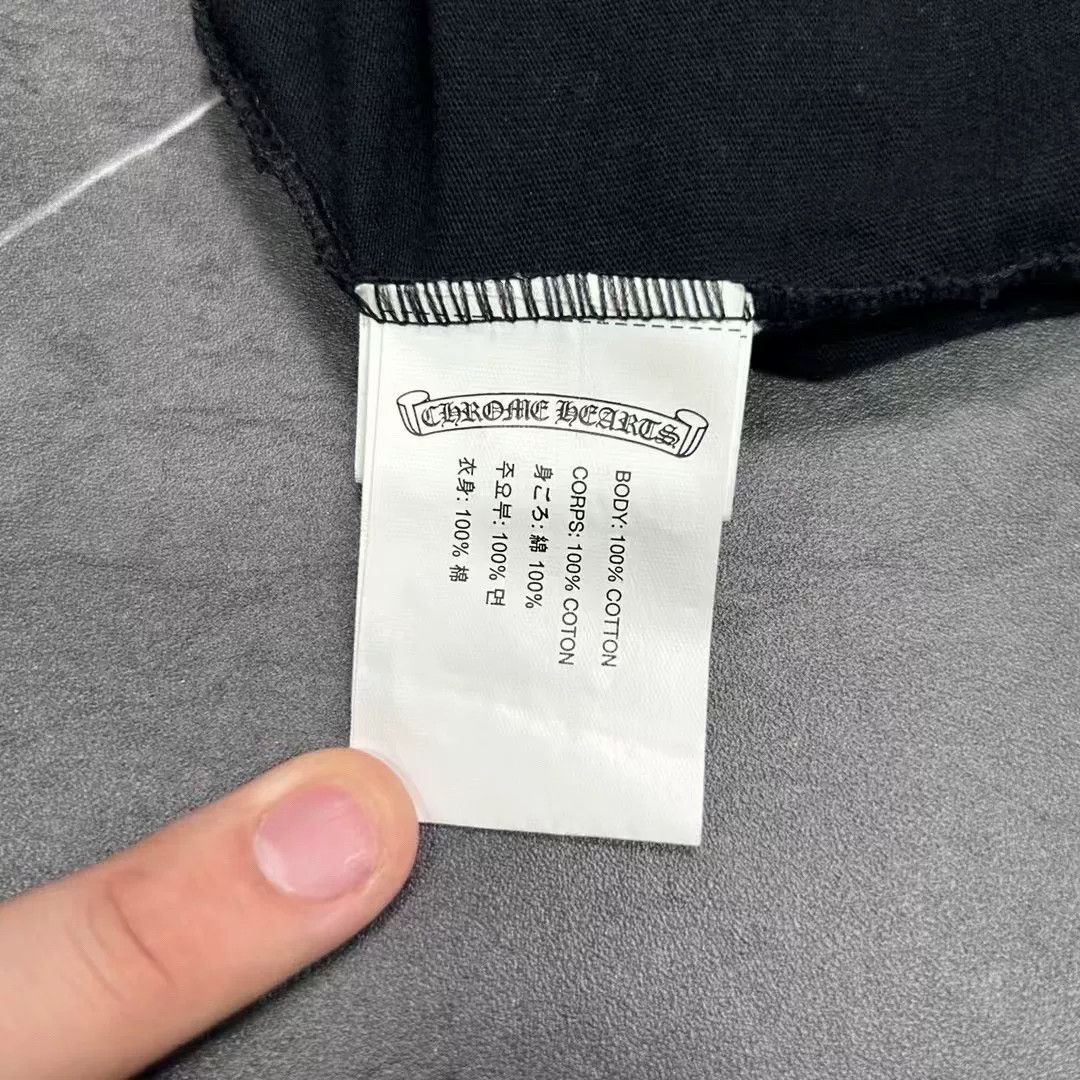 Chrome Hearts Chrome Hearts Black T-Shirt S Men Size US S / EU 44-46 / 1 - 8 Thumbnail