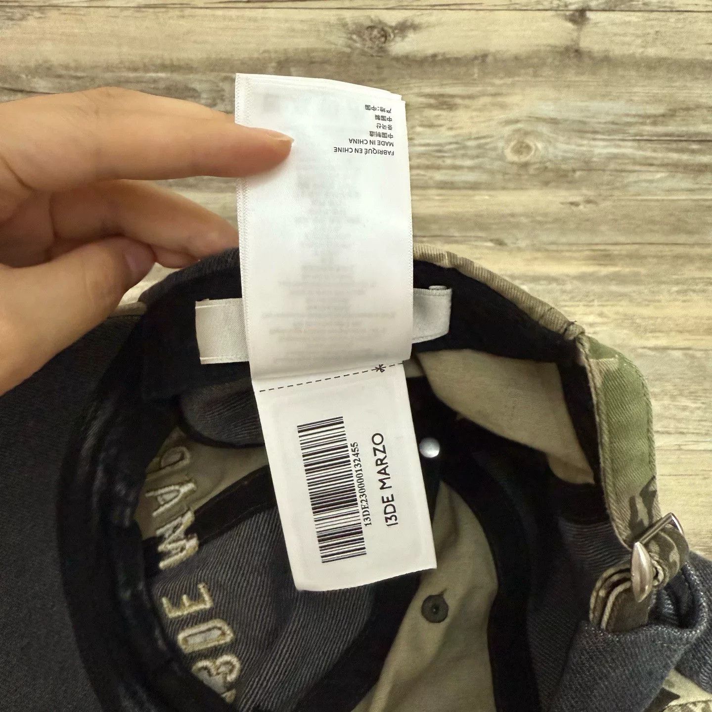 Other Camo Embroidered Hat S Men Size ONE SIZE - 5 Thumbnail