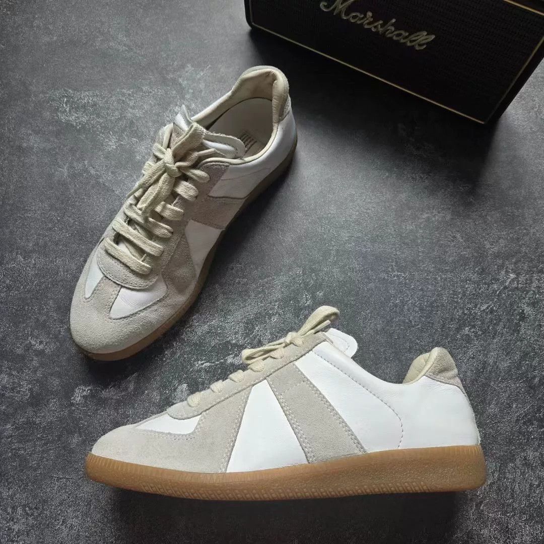 Maison Margiela Maison Margiela White Lowtop Sneakers 38 Women Size US 7.5 / IT 37.5 - 4 Thumbnail