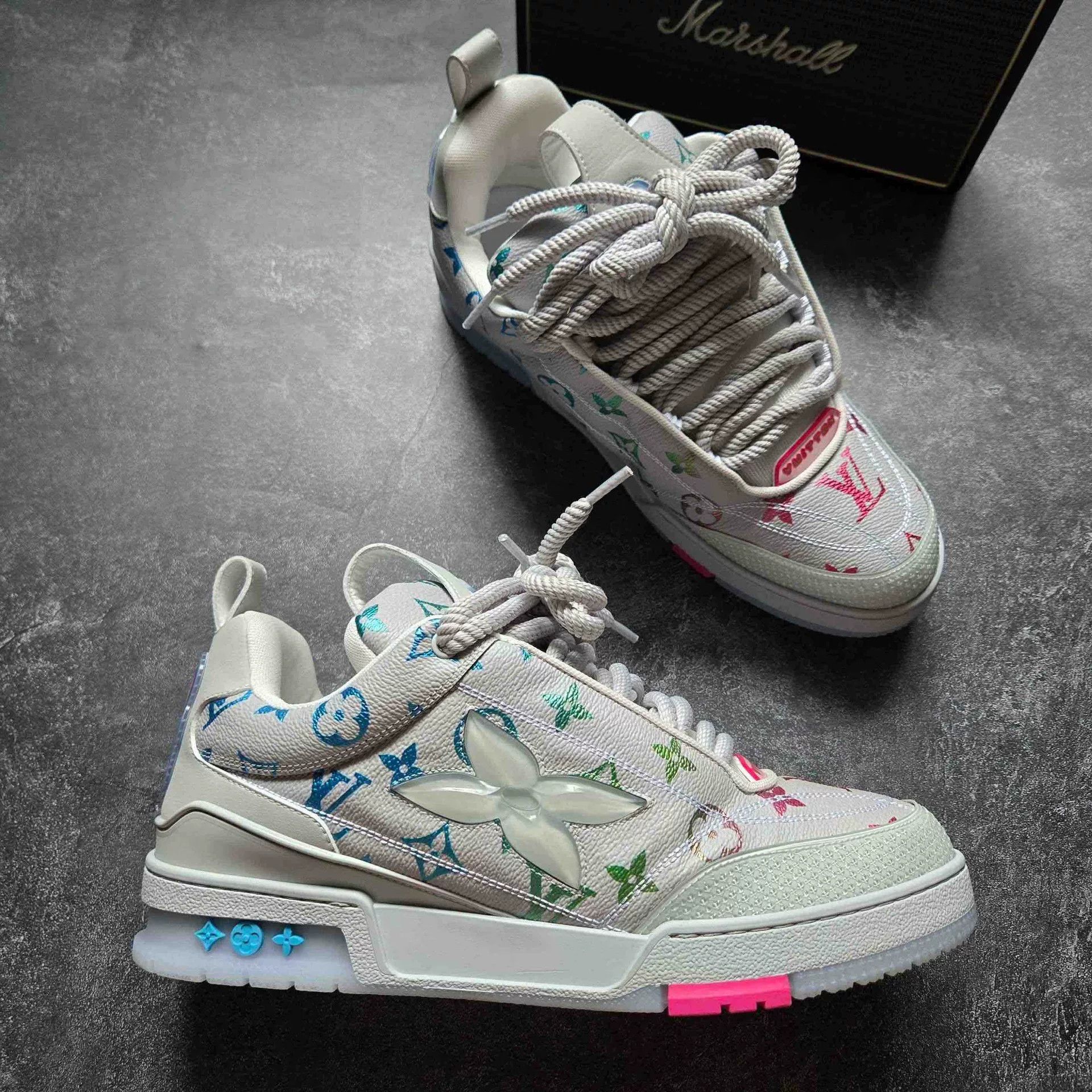 Louis Vuitton Louis Vuitton Skate Multi Lowtop Sneakers 42 Men Size US 9 / EU 42 - 5 Thumbnail
