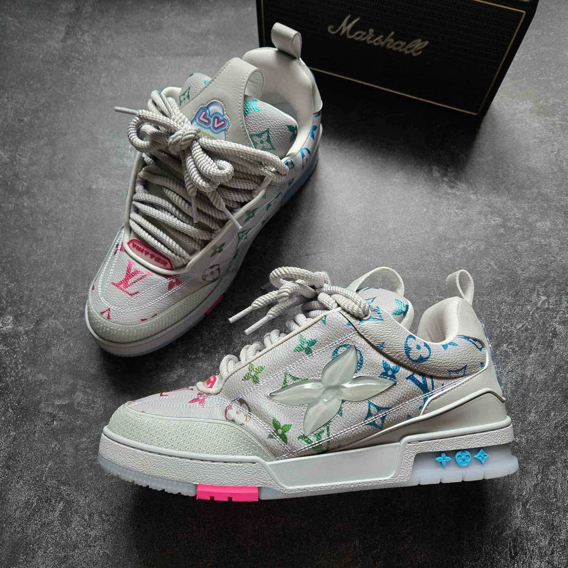 Louis Vuitton Louis Vuitton Skate Multi Lowtop Sneakers 42 Men Size US 9 / EU 42 - 4 Thumbnail