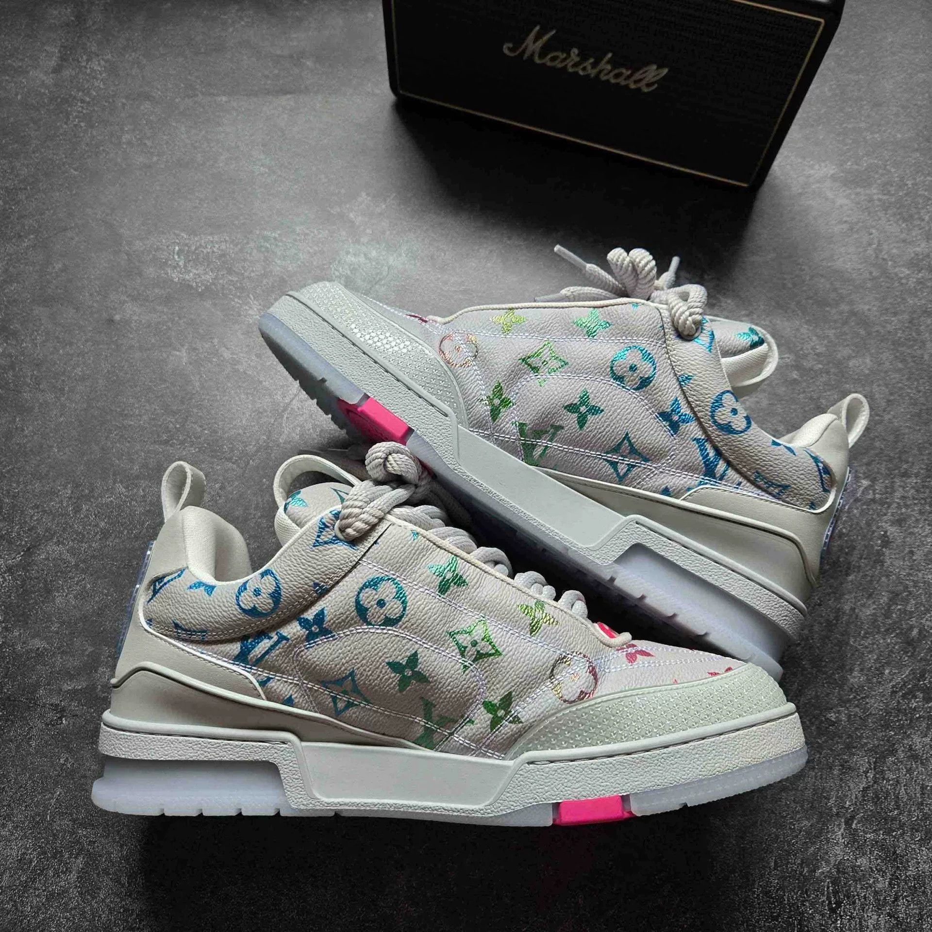 Louis Vuitton Louis Vuitton Skate Multi Lowtop Sneakers 42 Men Size US 9 / EU 42 - 2 Thumbnail