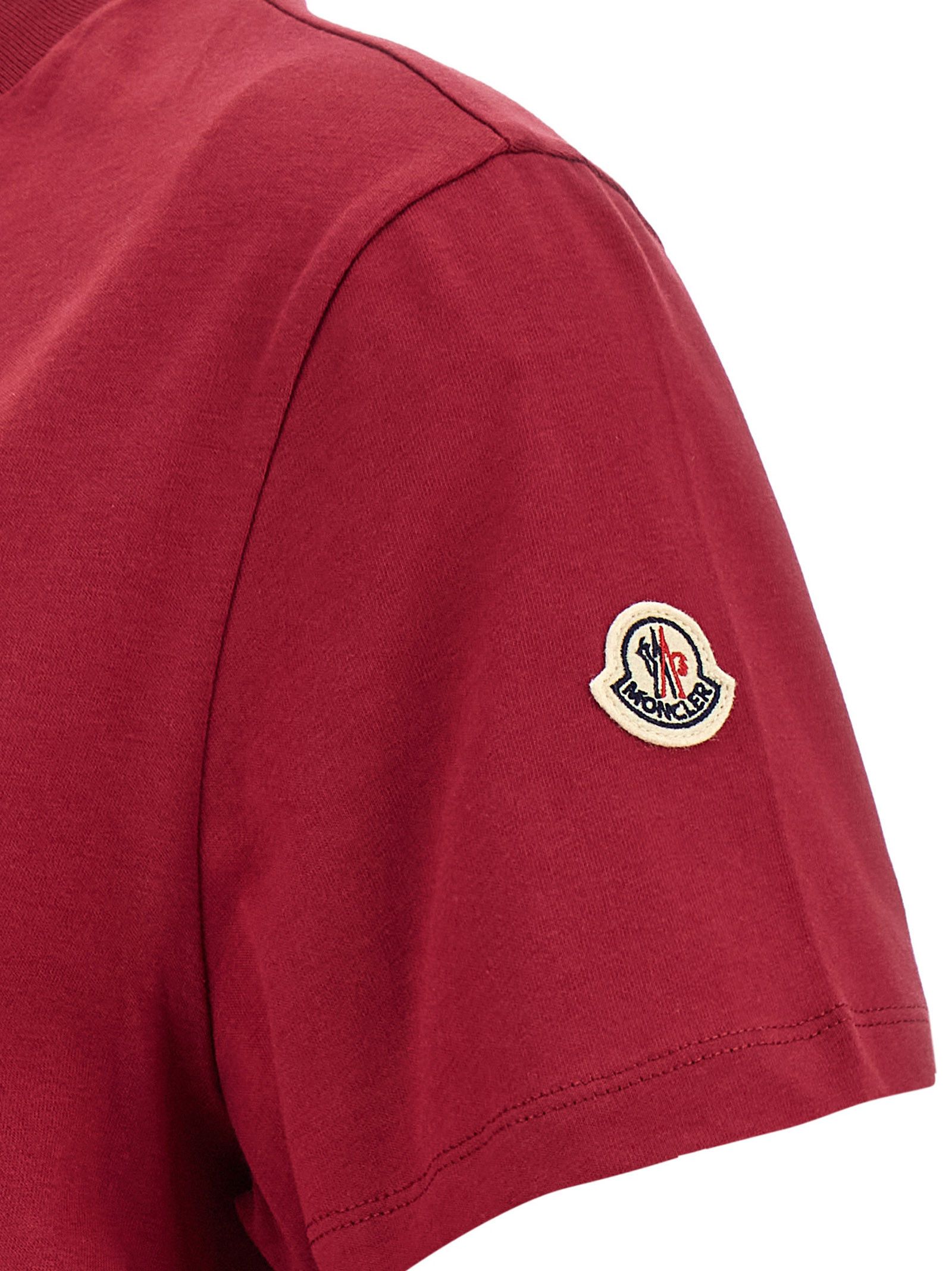 Moncler Logo Embroidery T-Shirt Size XS / US 0-2 / IT 36-38 - 4 Thumbnail