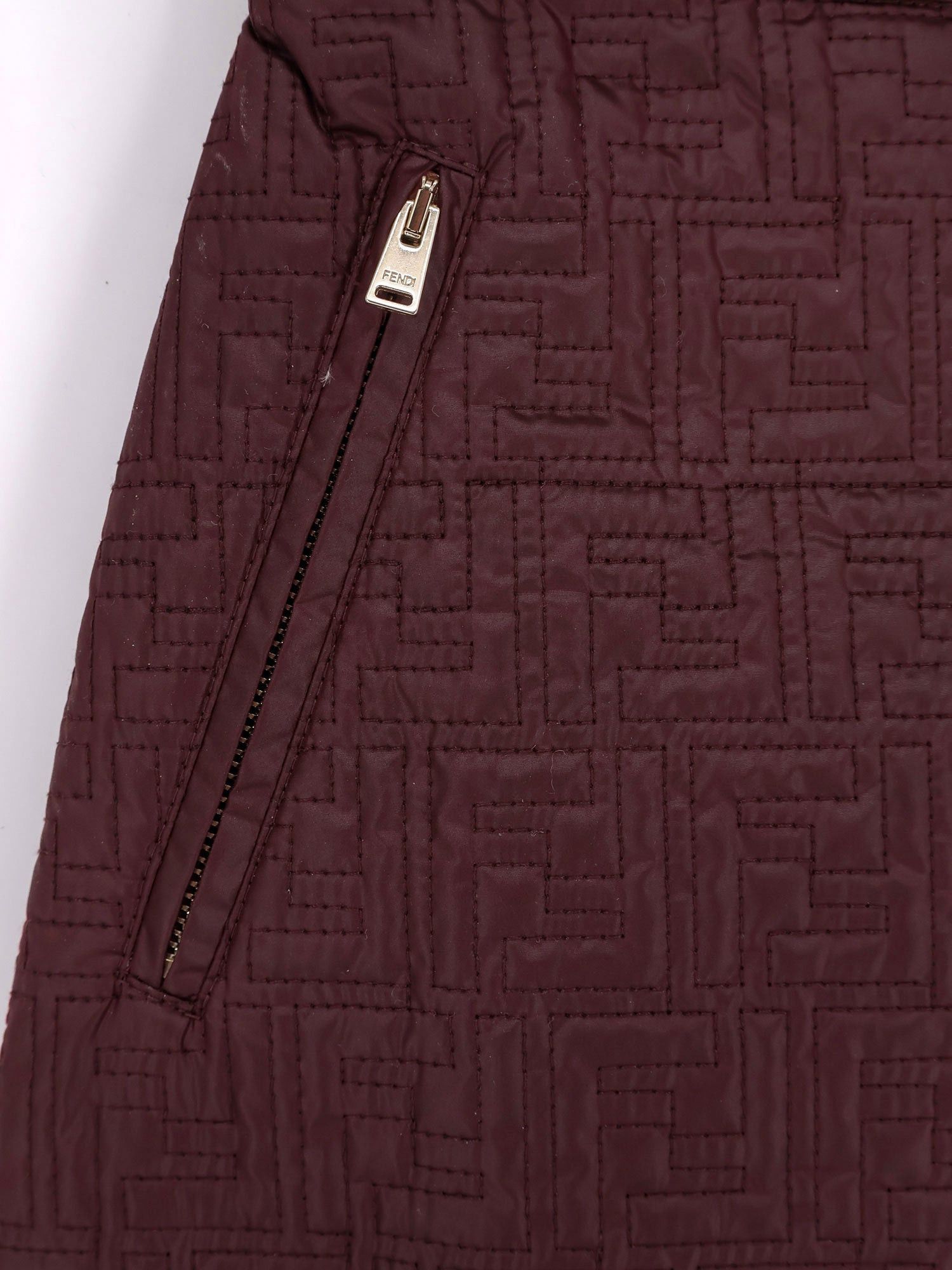 Fendi Quilted nylon mini skirt XS - USA Tariffs Included Size 26" / US 2 / IT 38 - 3 Thumbnail
