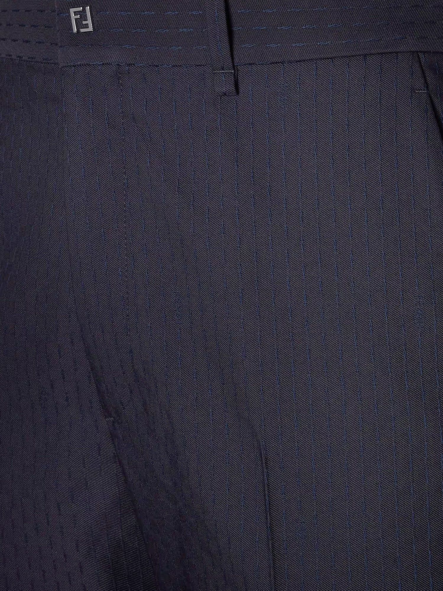 Fendi Fendi Trousers Wool Tonal Stitching Tag Size IT 48 Men - USA Tariffs Included Size US 32 / EU 48 - 3 Thumbnail