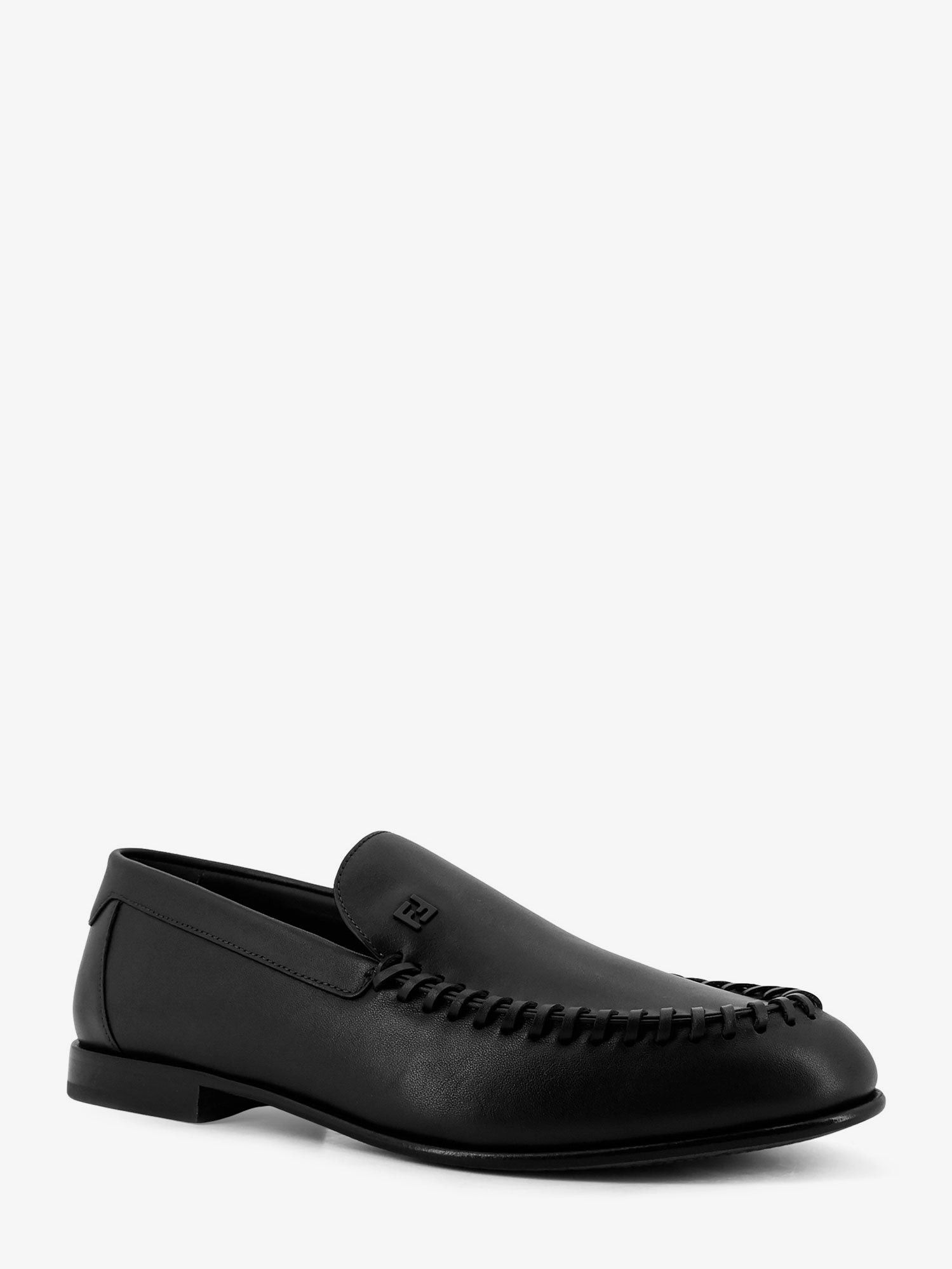 Fendi Fendi Leather loafers with metal FF logo UK 11 Men - USA Tariffs Included Size US 12 / EU 45 - 2 Thumbnail