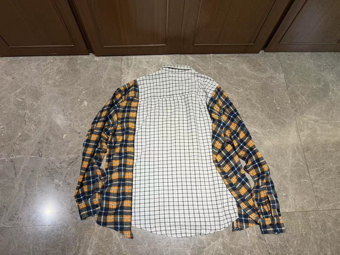 Needles Needles Patchwork Plaid Shirt Men Size US M / EU 48-50 / 2 - 2 Thumbnail