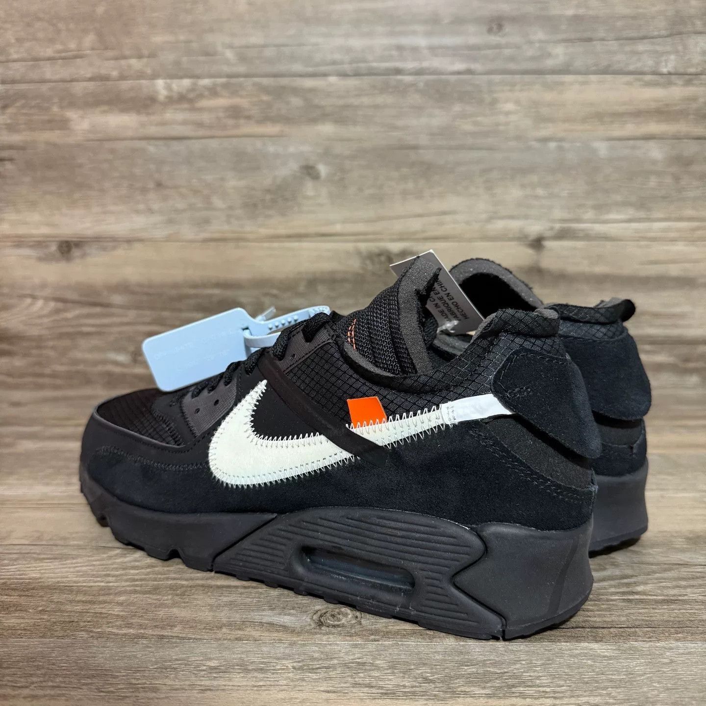 Off-White Off-White MAX 90 Black Lowtop Sneakers 44 Men Size US 10.5 / EU 43-44 - 3 Thumbnail