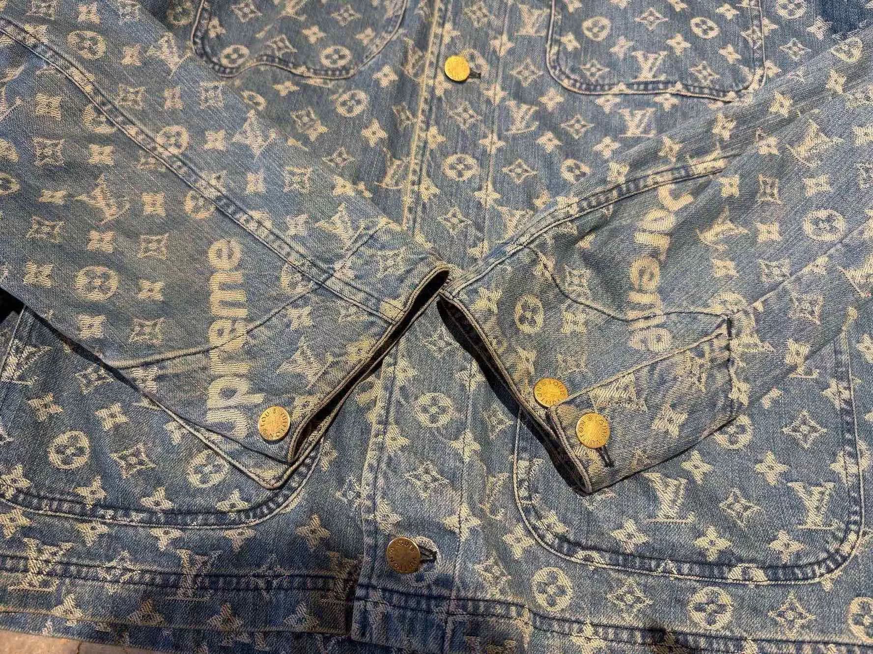 Louis Vuitton Louis Vuitton Collab Denim Denim Jacket Men Size US M / EU 48-50 / 2 - 4 Thumbnail