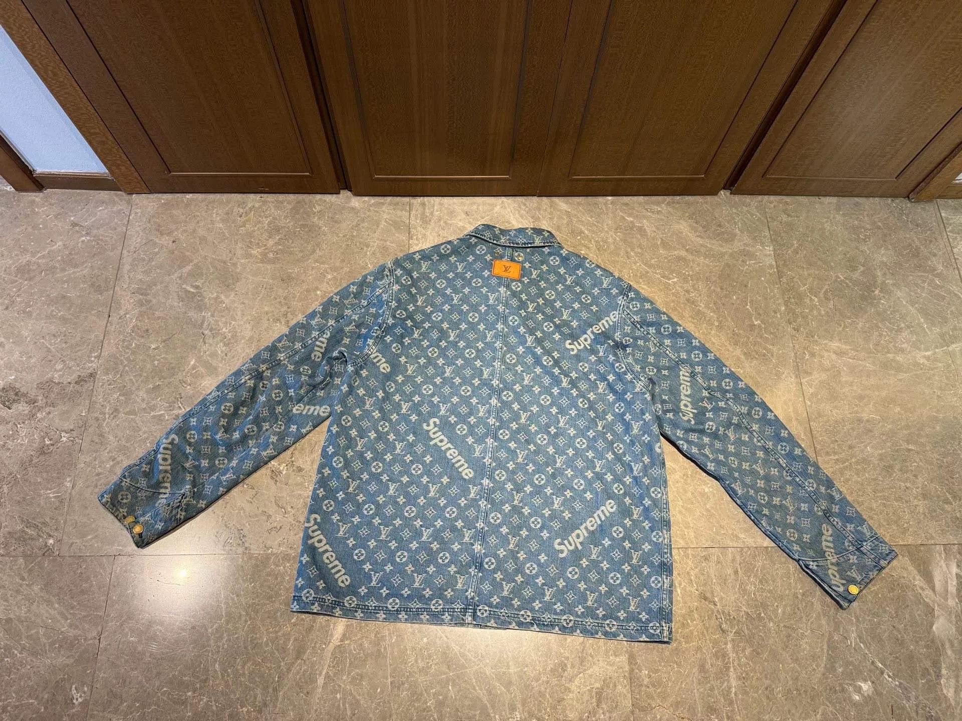 Louis Vuitton Louis Vuitton Collab Denim Denim Jacket Men Size US M / EU 48-50 / 2 - 2 Thumbnail