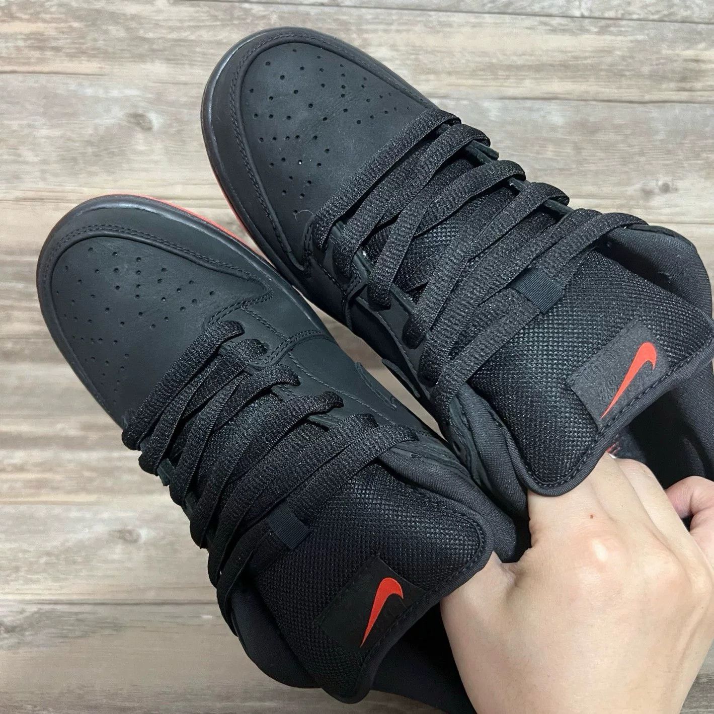 Nike Nike DUNK Black Lowtop Sneakers 42 Men Size US 9 / EU 42 - 5 Thumbnail