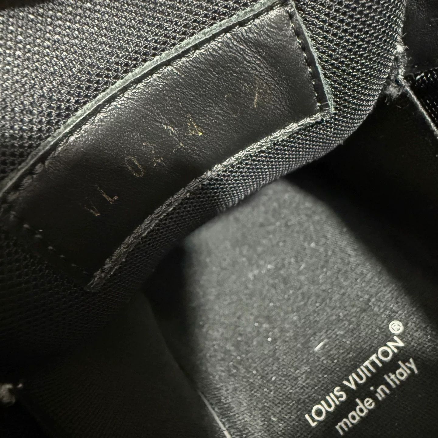 Louis Vuitton Louis Vuitton Training Denim Black Lowtop Sneakers 42 Men Size US 9 / EU 42 - 6 Thumbnail