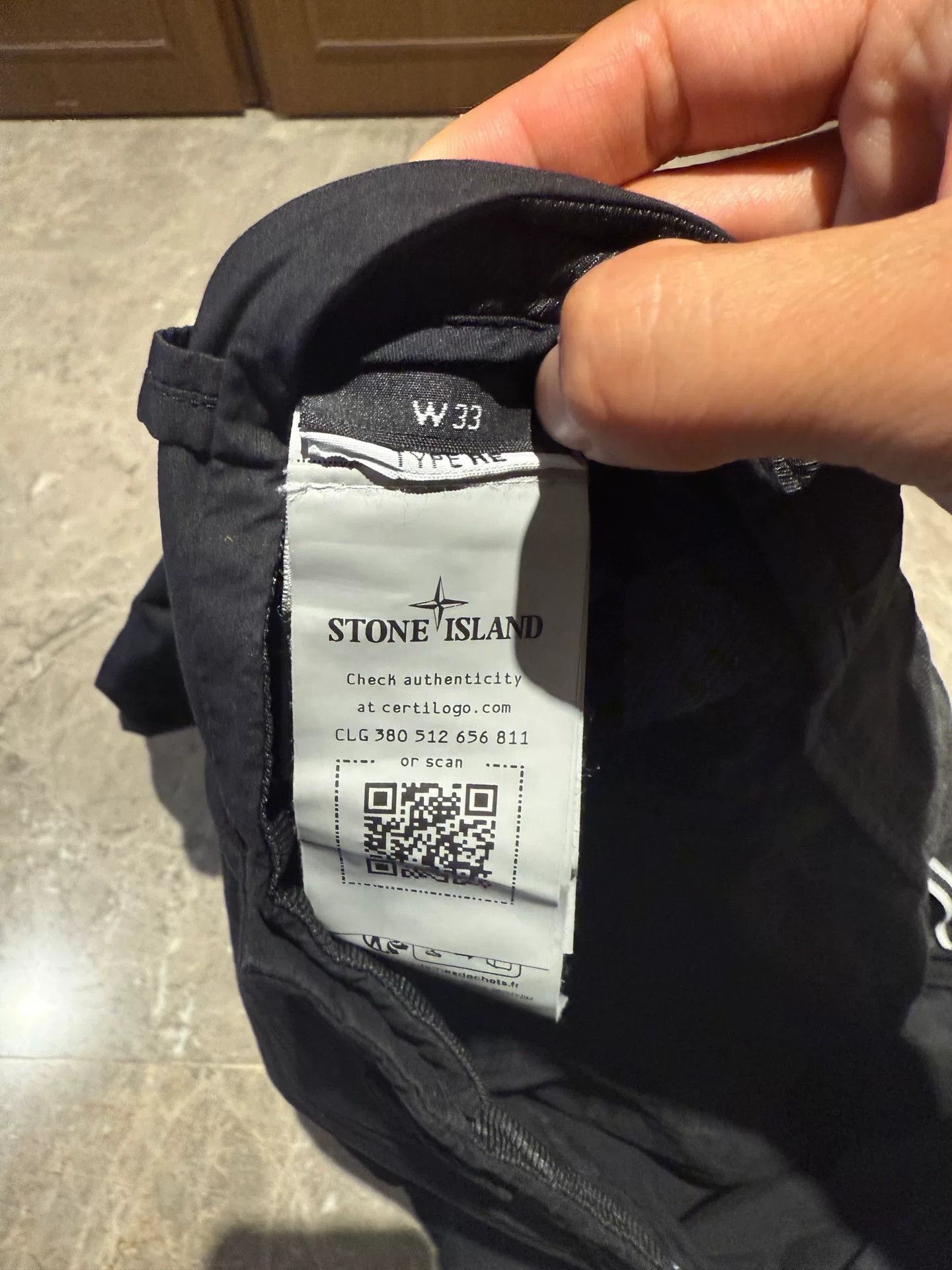 Stone Island Stone Island Black Casual Pants 25 Men Size US 32 / EU 48 - 4 Thumbnail