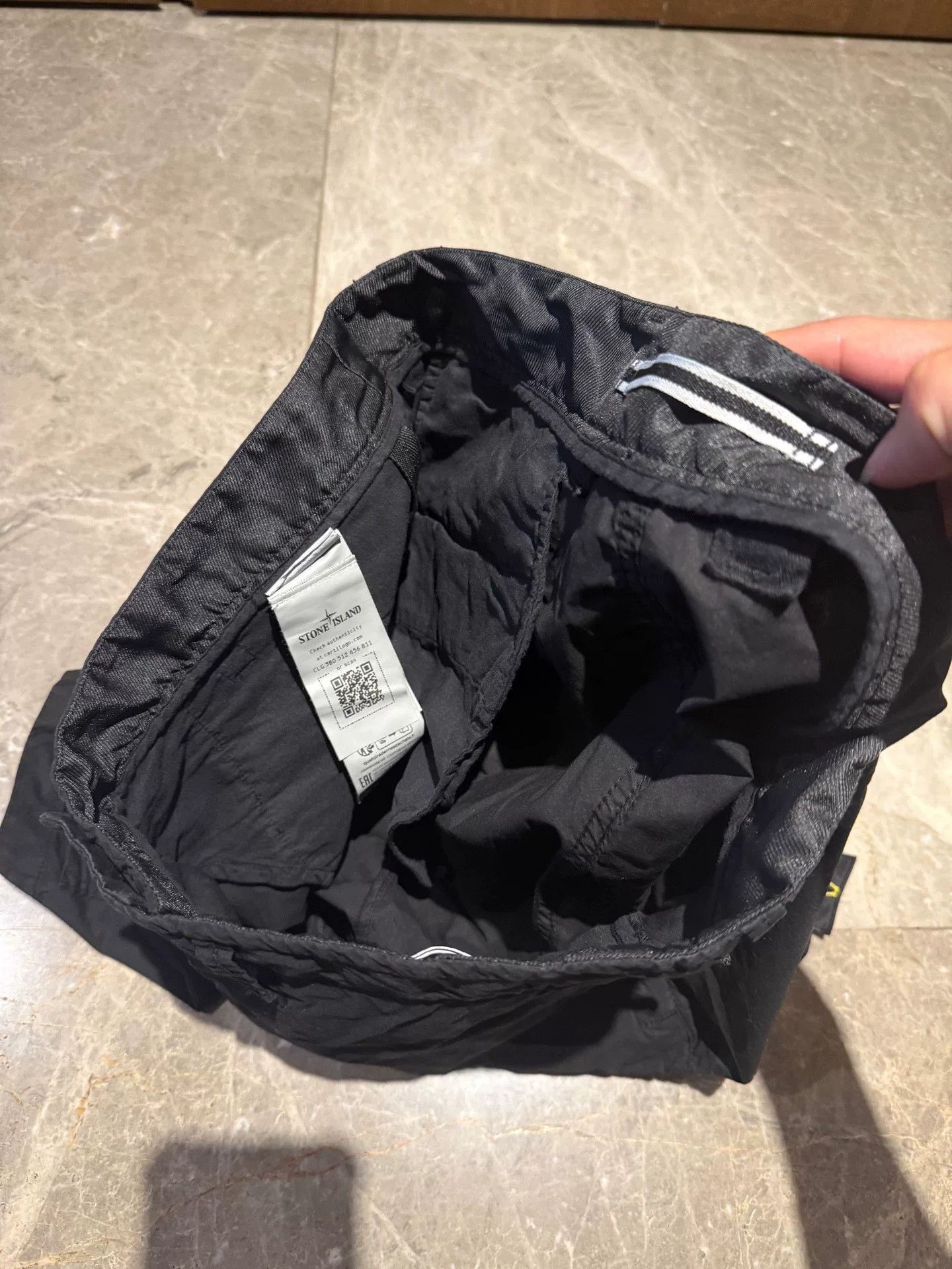 Stone Island Stone Island Black Casual Pants 25 Men Size US 32 / EU 48 - 3 Thumbnail