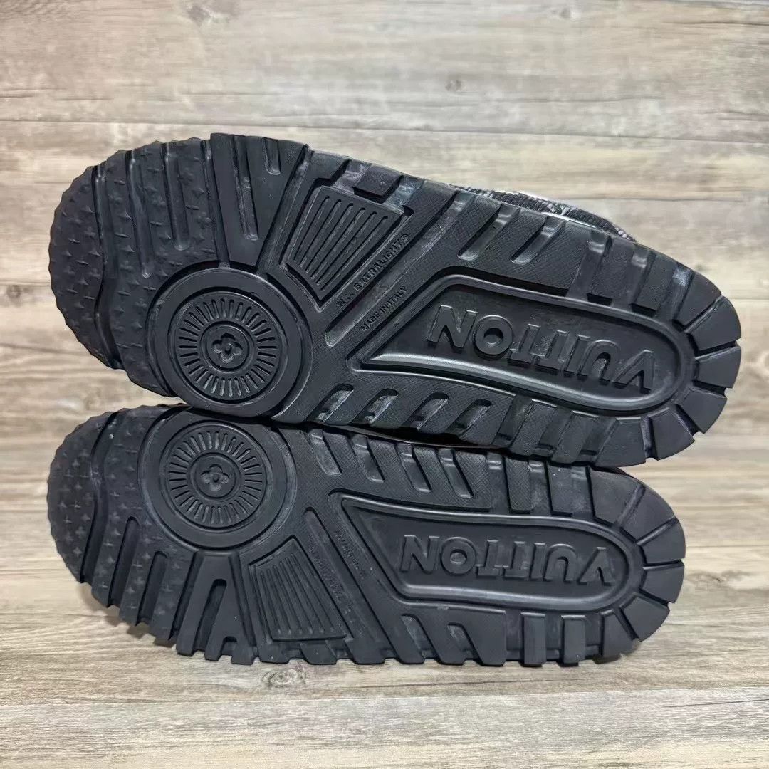 Louis Vuitton Louis Vuitton Training Denim Black Lowtop Sneakers 41 Men Size US 8.5 / EU 41-42 - 7 Thumbnail