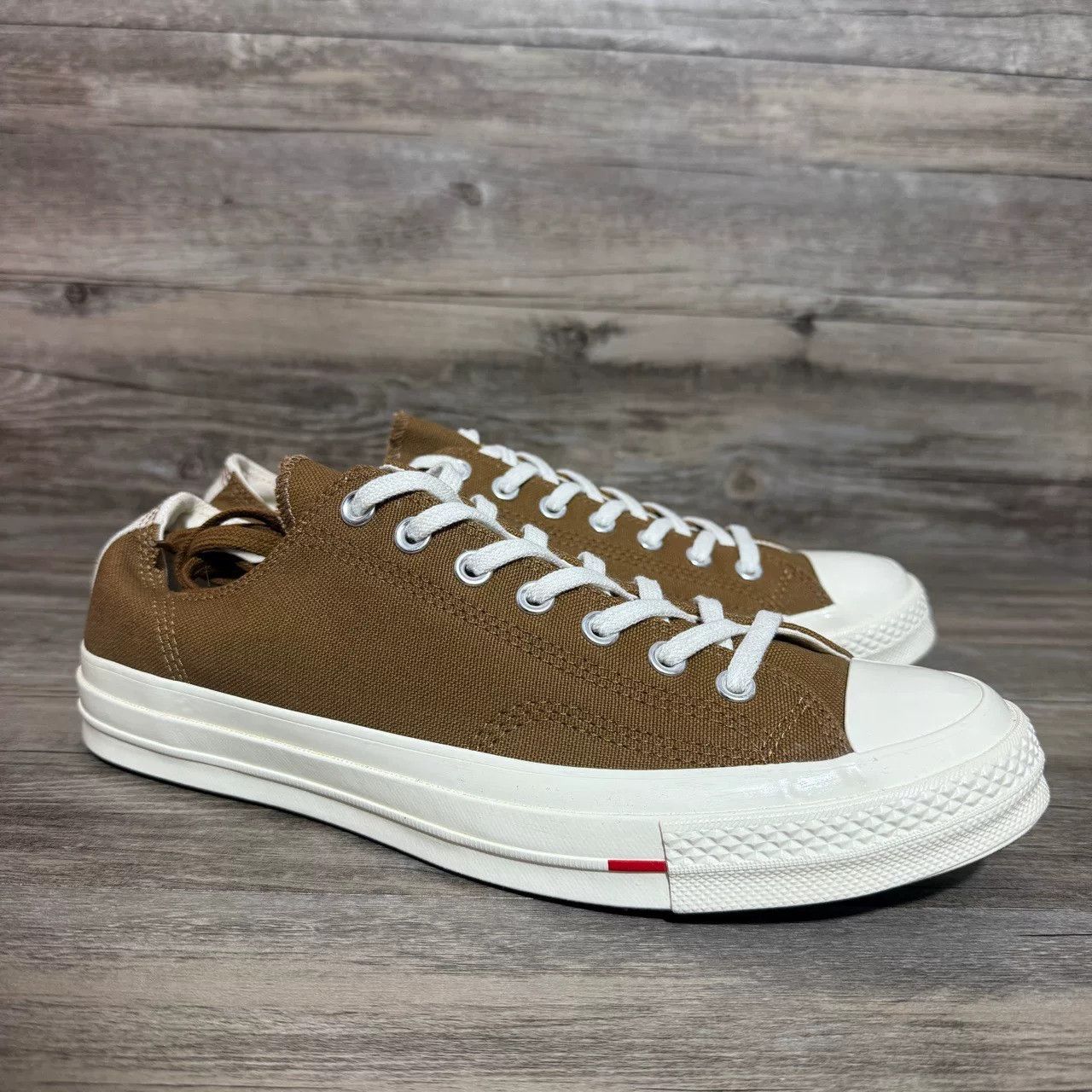 Converse Converse Brown Hoodie S Men Size US S / EU 44-46 / 1 - 2 Thumbnail