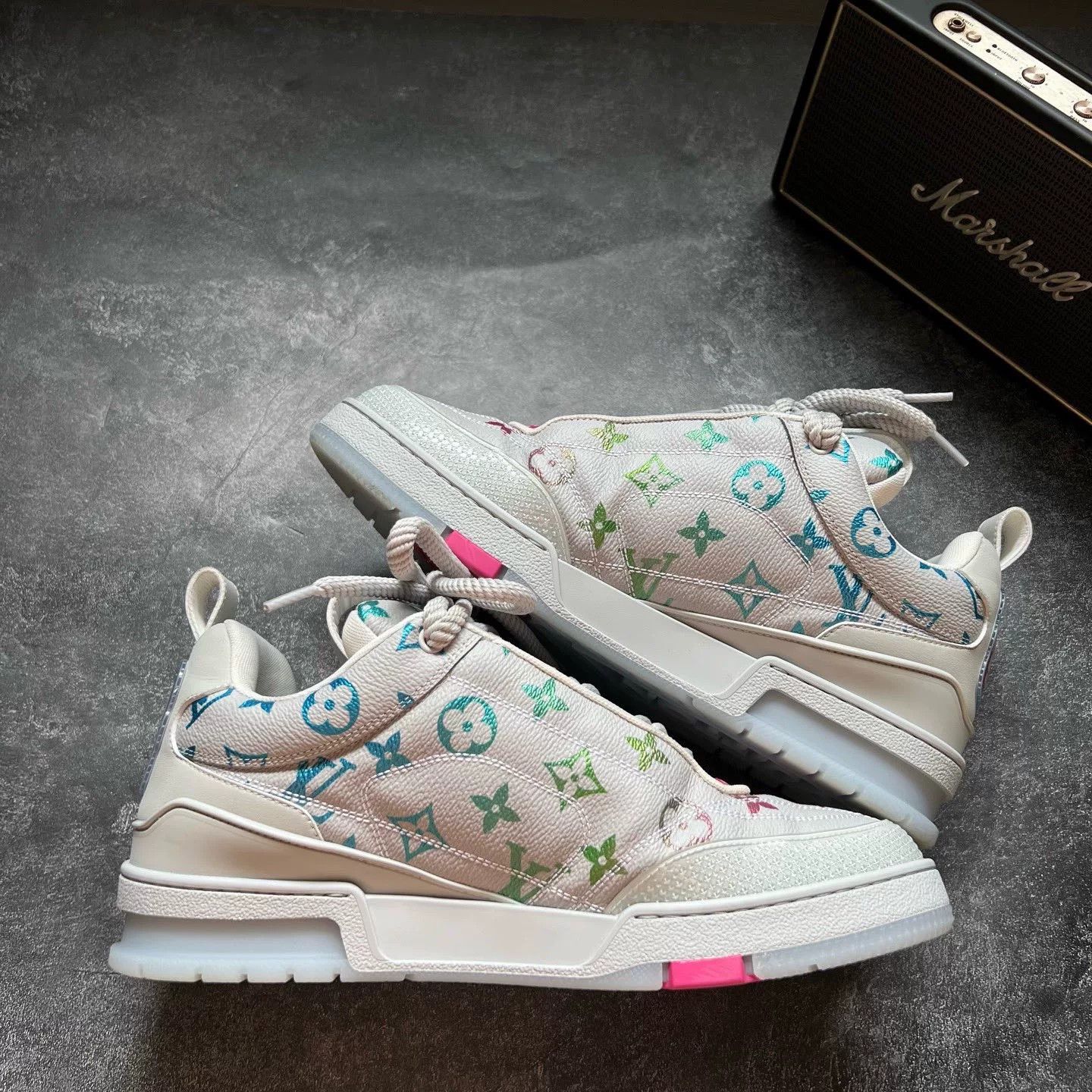 Louis Vuitton Louis Vuitton Skate Multi Lowtop Sneakers 42 Men Size US 9 / EU 42 - 3 Thumbnail