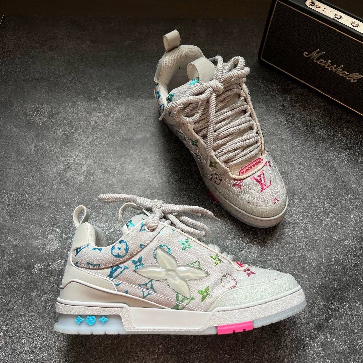 Louis Vuitton Louis Vuitton Skate Multi Lowtop Sneakers 42 Men Size US 9 / EU 42 - 6 Thumbnail