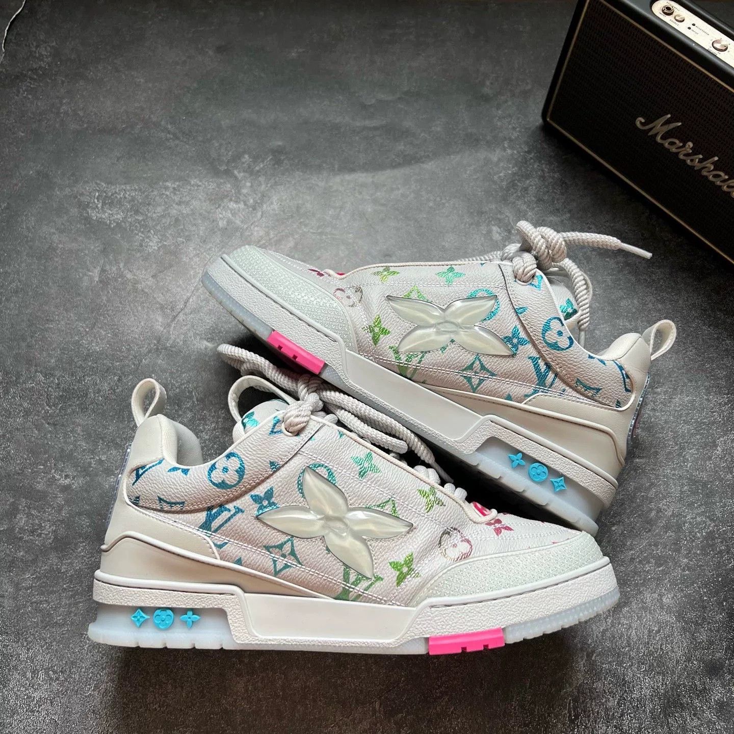Louis Vuitton Louis Vuitton Skate Multi Lowtop Sneakers 42 Men Size US 9 / EU 42 - 2 Thumbnail