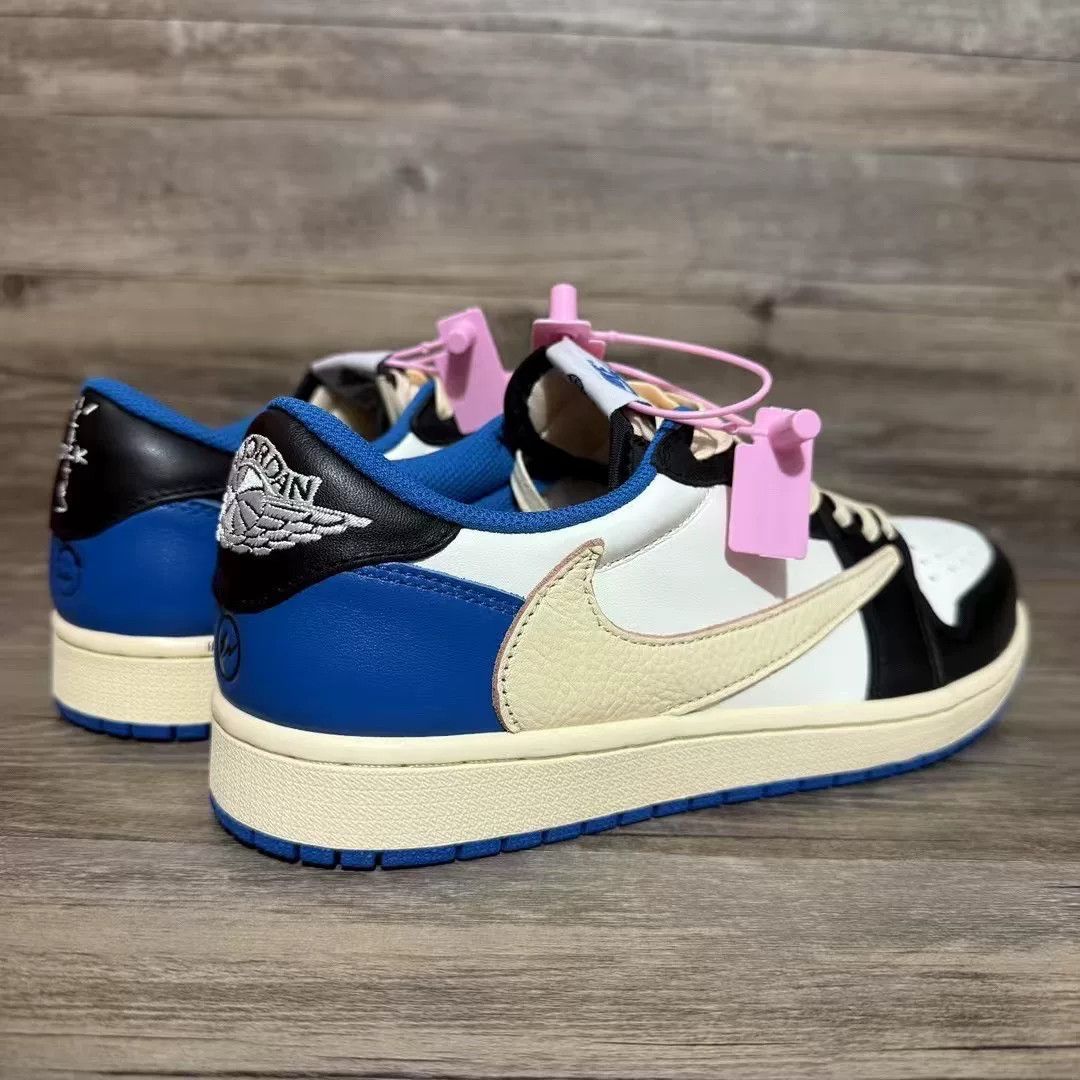 Nike Nike AJ1 Blue Hitop Sneakers 44.5 Men Size US 11 / EU 44 - 4 Thumbnail