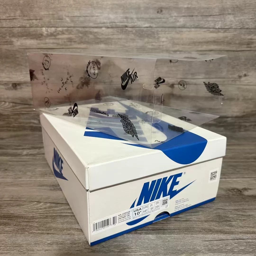 Nike Nike AJ1 Blue Hitop Sneakers 44.5 Men Size US 11 / EU 44 - 8 Thumbnail