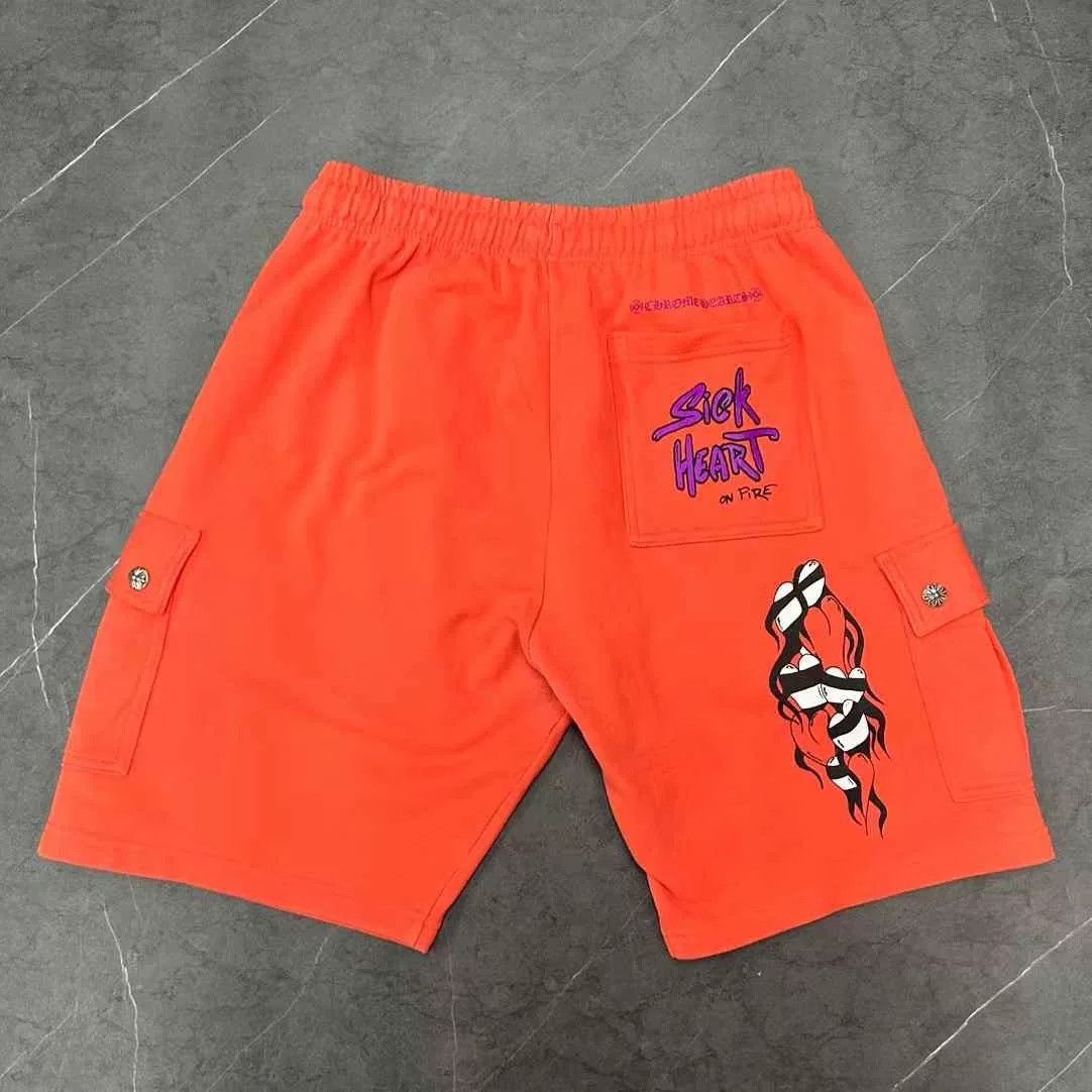 Chrome Hearts Chrome Hearts Orange Shorts L Men Size US 34 / EU 50 - 2 Thumbnail