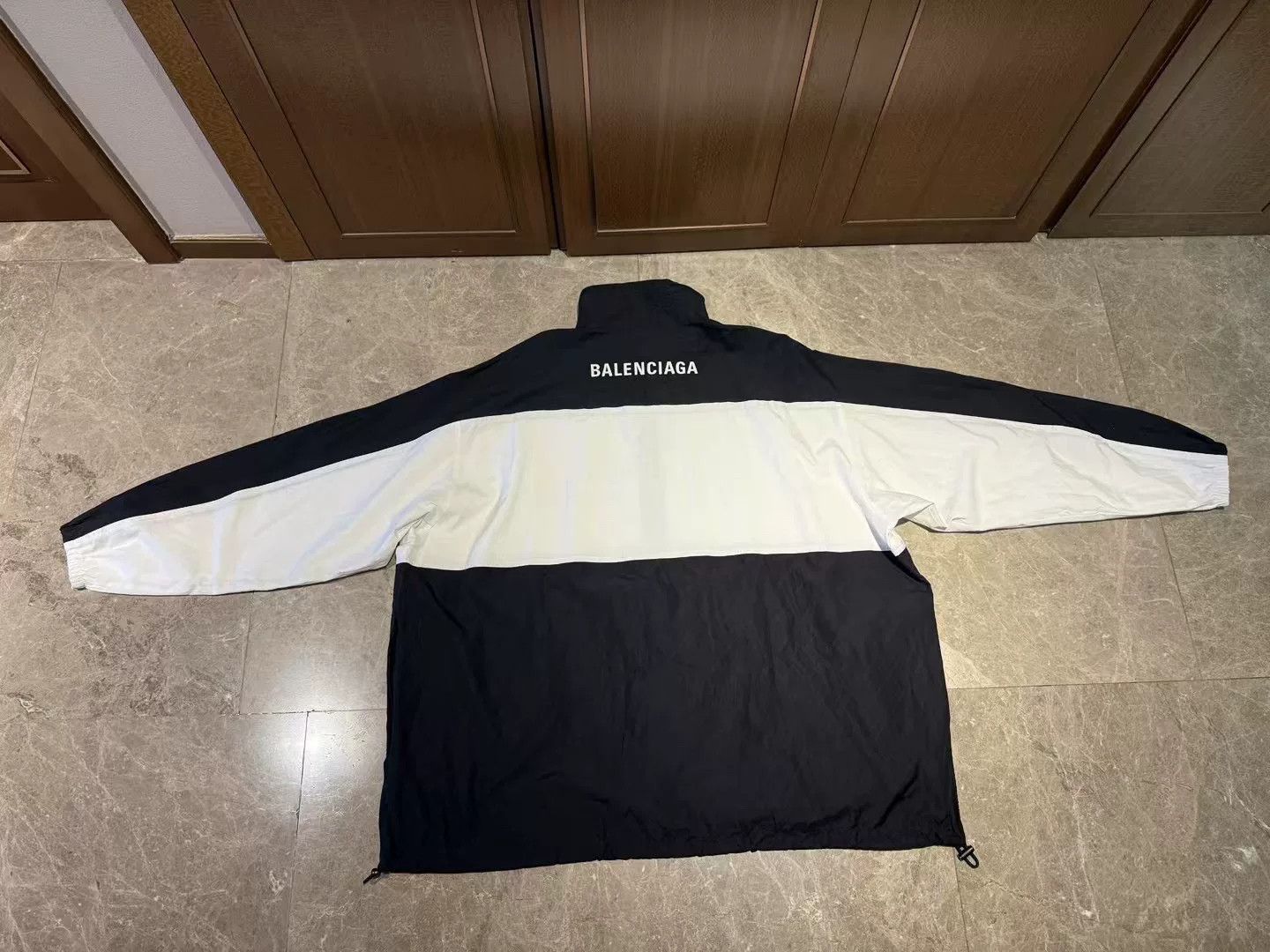 Balenciaga Balenciaga Patchwork Black Light Jacket 48 Men Size US XL / EU 56 / 4 - 4 Thumbnail