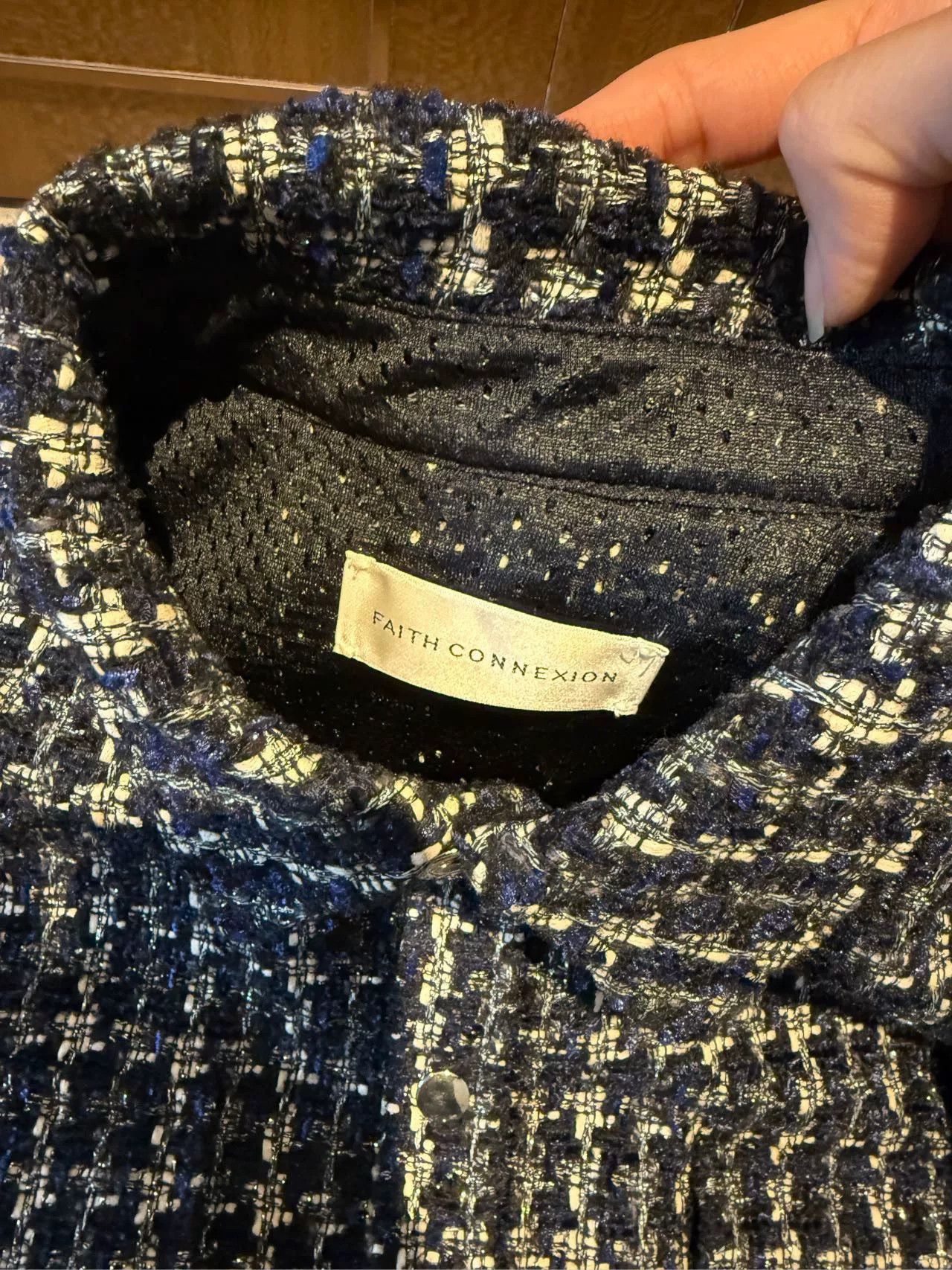 Other Plaid Blue Shirt XS Men Size US XS / EU 42 / 0 - 4 Thumbnail