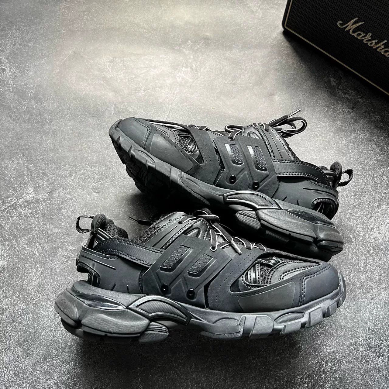 Balenciaga Balenciaga Black Lowtop Sneakers 37 Men Size US 5 / EU 37 - 2 Thumbnail