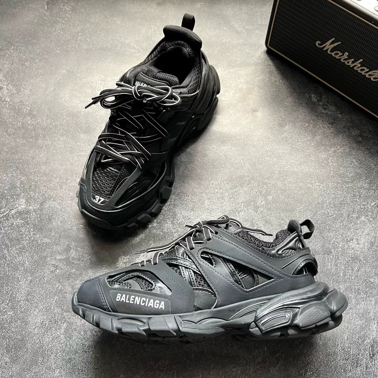 Balenciaga Balenciaga Black Lowtop Sneakers 37 Men Size US 5 / EU 37 - 4 Thumbnail