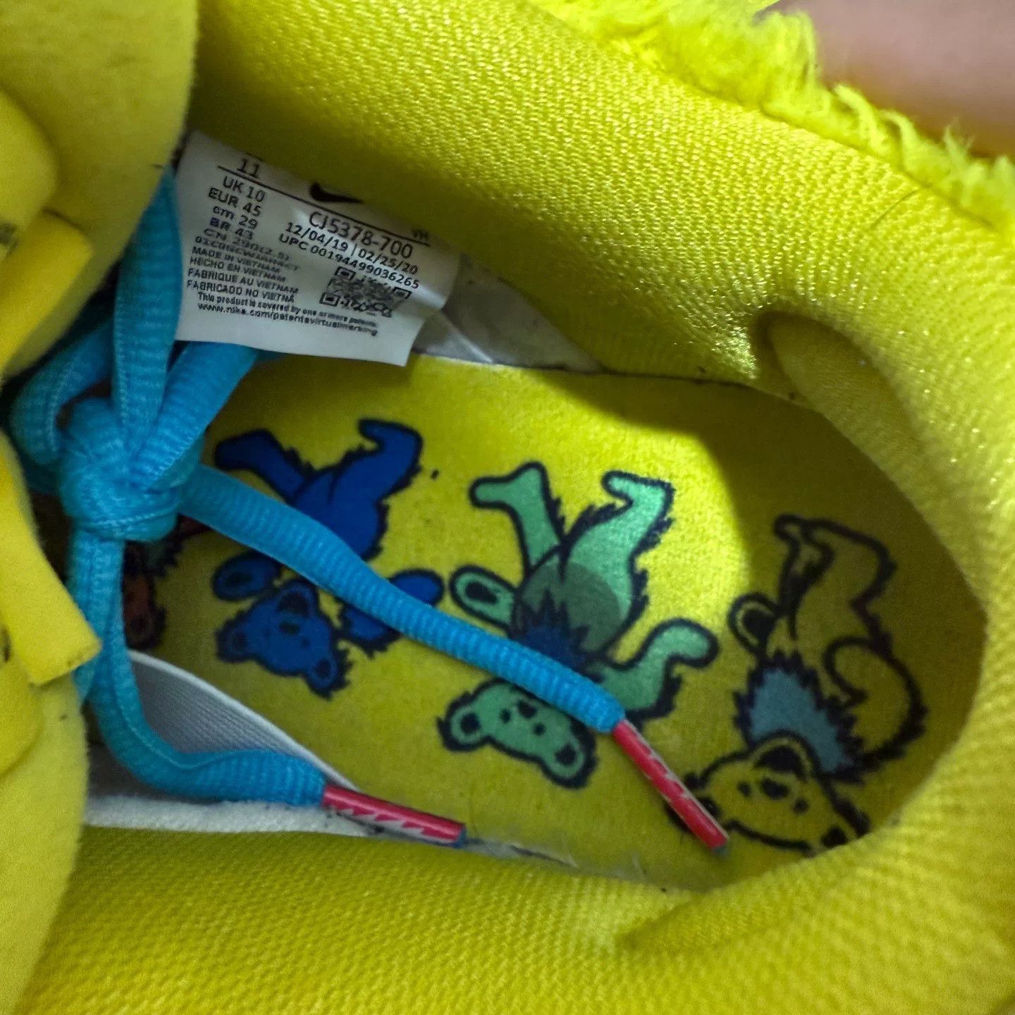 Nike Nike DUNK Yellow Lowtop Sneakers 45 Men Size US 11.5 / EU 44-45 - 5 Thumbnail