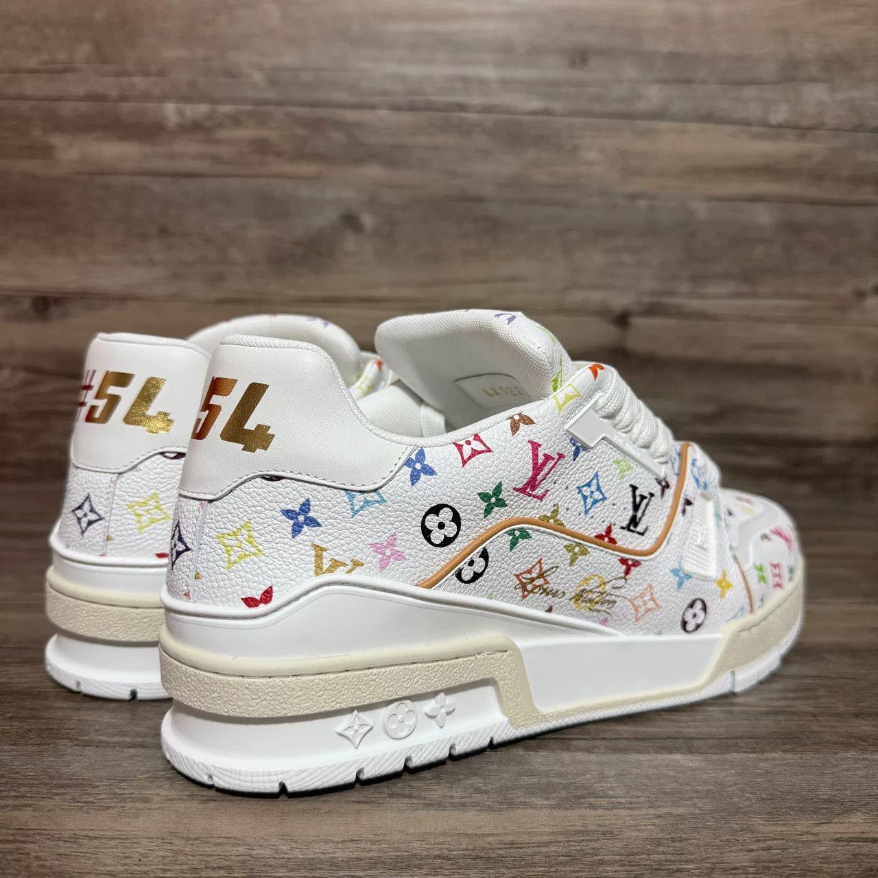 Louis Vuitton Louis Vuitton Training White Lowtop Sneakers 42 Men Size US 9 / EU 42 - 5 Thumbnail