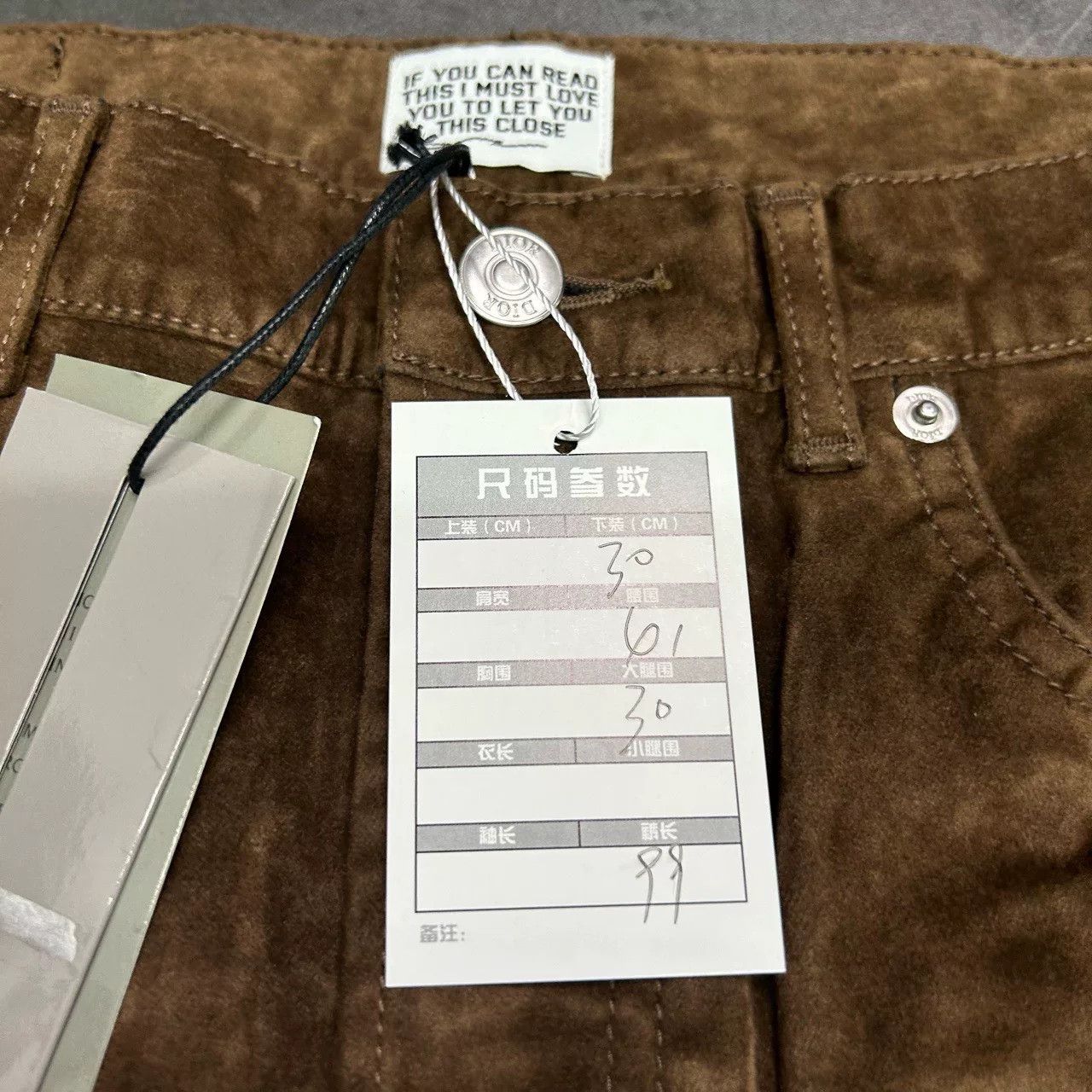 Dior Dior Collab Denim Jeans 30 Men Size US 30 / EU 46 - 5 Thumbnail