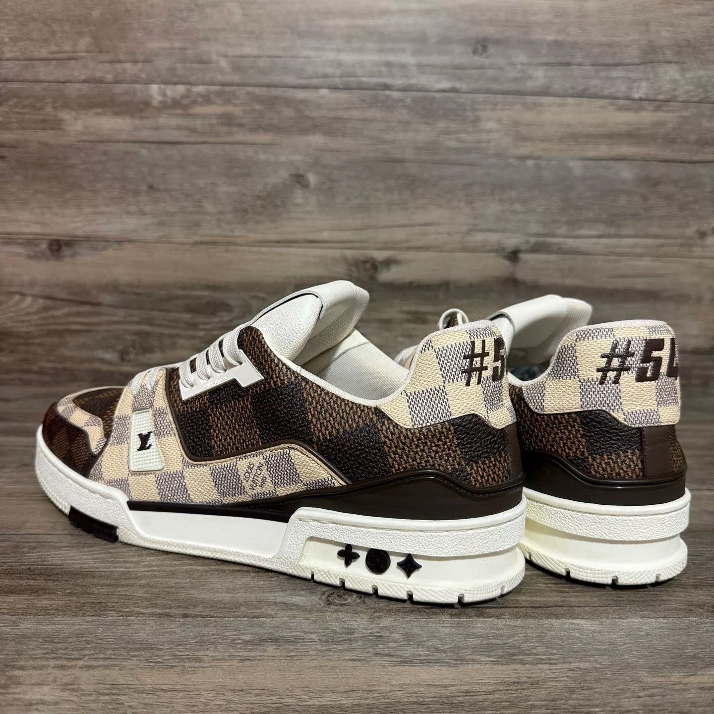 Louis Vuitton Louis Vuitton Training Brown Lowtop Sneakers 43.5 Men Size US 10.5 / EU 43-44 - 3 Thumbnail