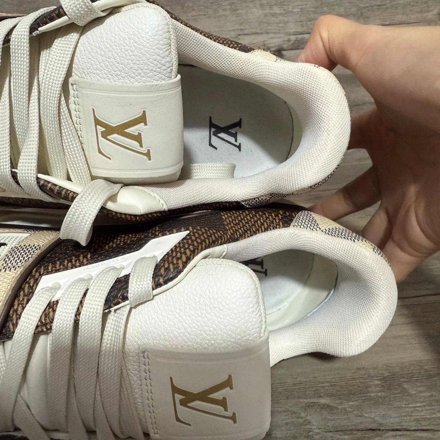 Louis Vuitton Louis Vuitton Training Brown Lowtop Sneakers 43.5 Men Size US 10.5 / EU 43-44 - 6 Thumbnail