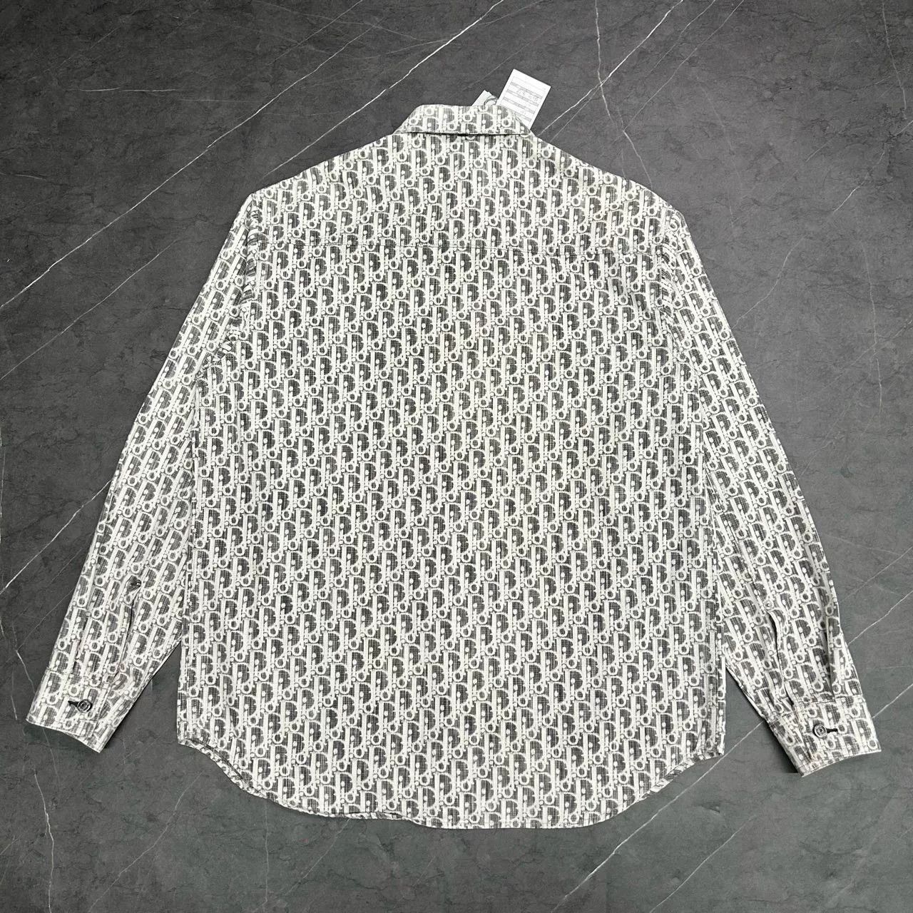 Dior Dior Retro Denim Gray Shirt 41 Men Size US M / EU 48-50 / 2 - 2 Thumbnail