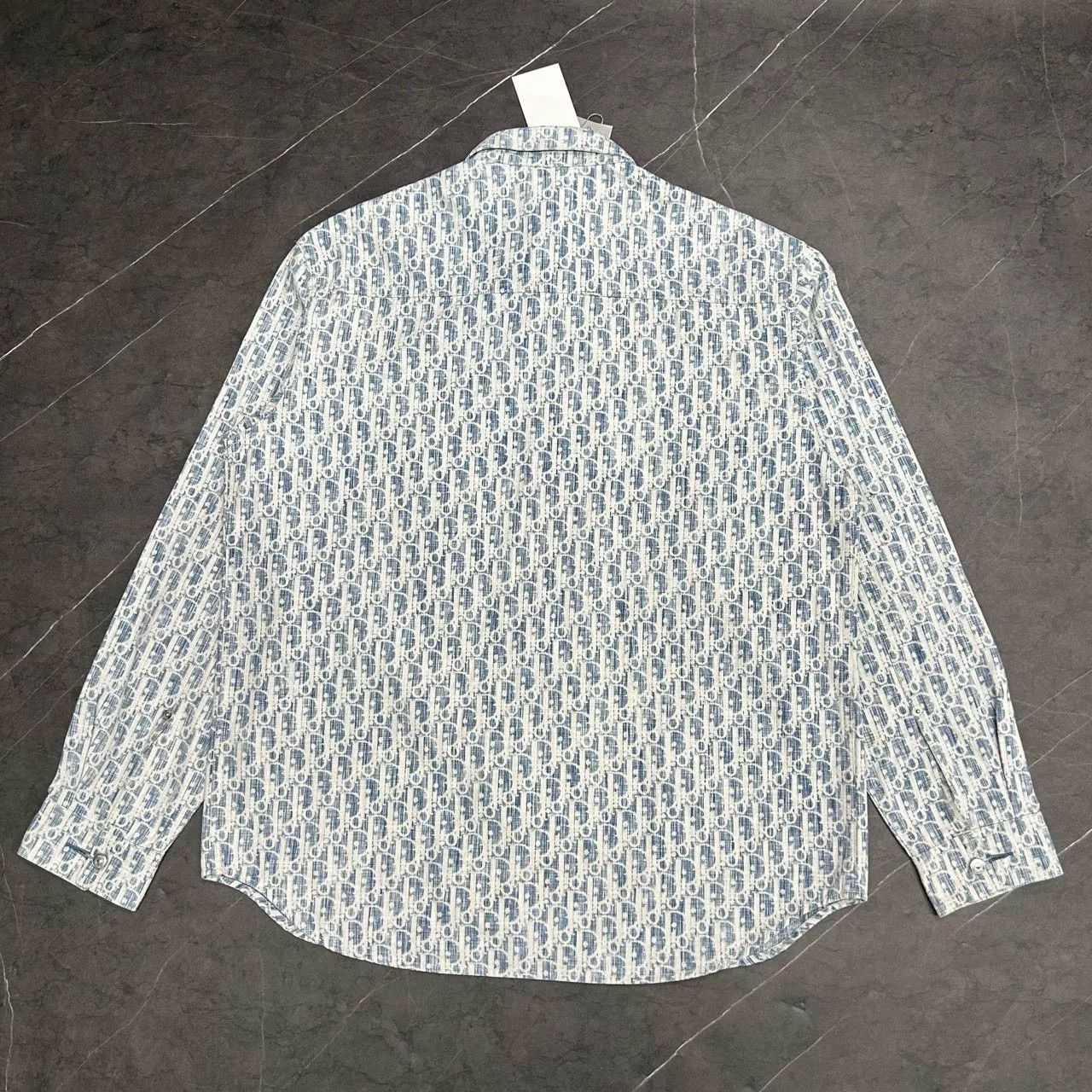 Dior Dior Retro Denim Blue Shirt 41 Men Size US M / EU 48-50 / 2 - 2 Thumbnail