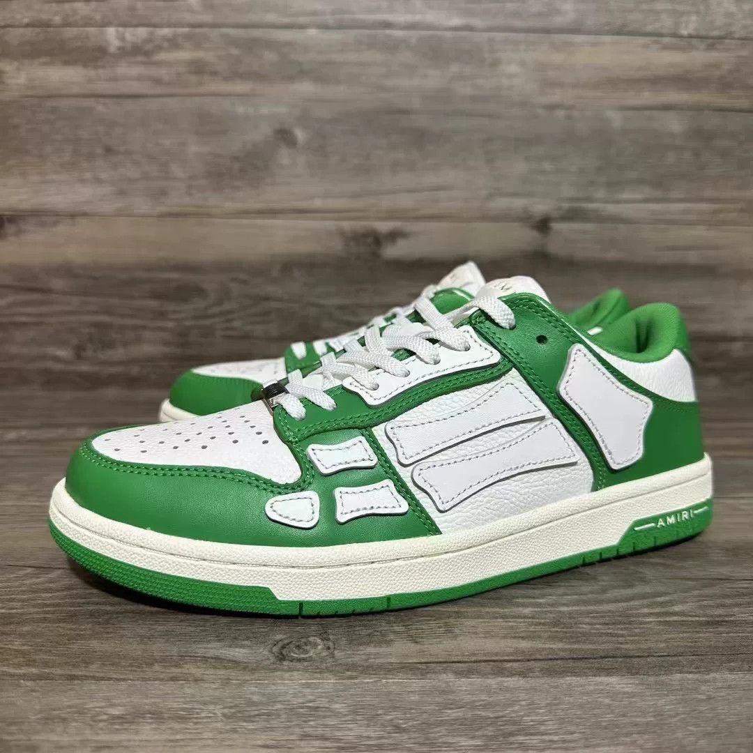 Amiri Amiri Green Lowtop Sneakers L Men Size US 10 / EU 43 - 2 Thumbnail