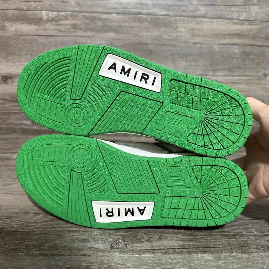 Amiri Amiri Green Lowtop Sneakers L Men Size US 10 / EU 43 - 7 Thumbnail