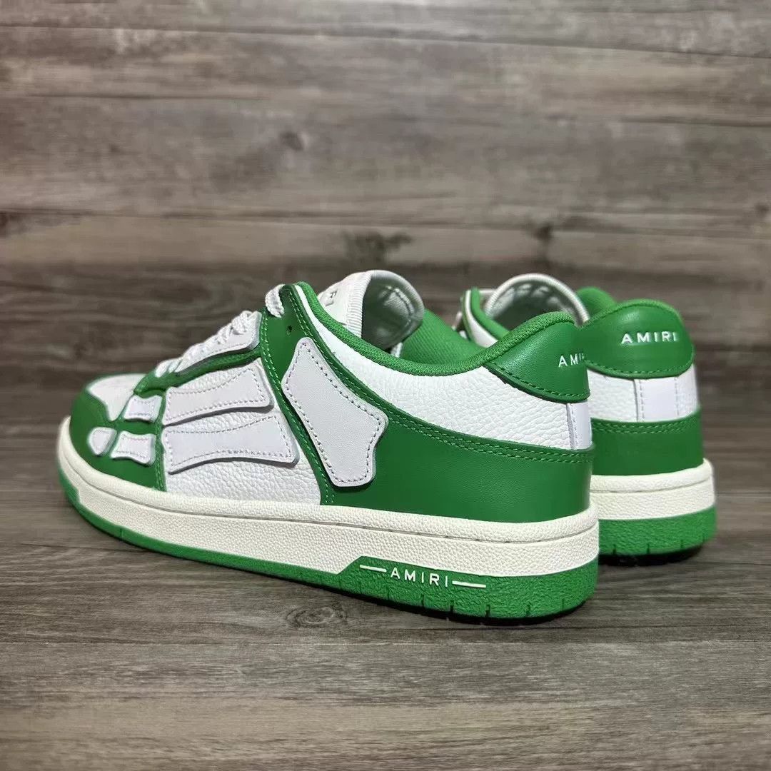 Amiri Amiri Green Lowtop Sneakers L Men Size US 10 / EU 43 - 4 Thumbnail